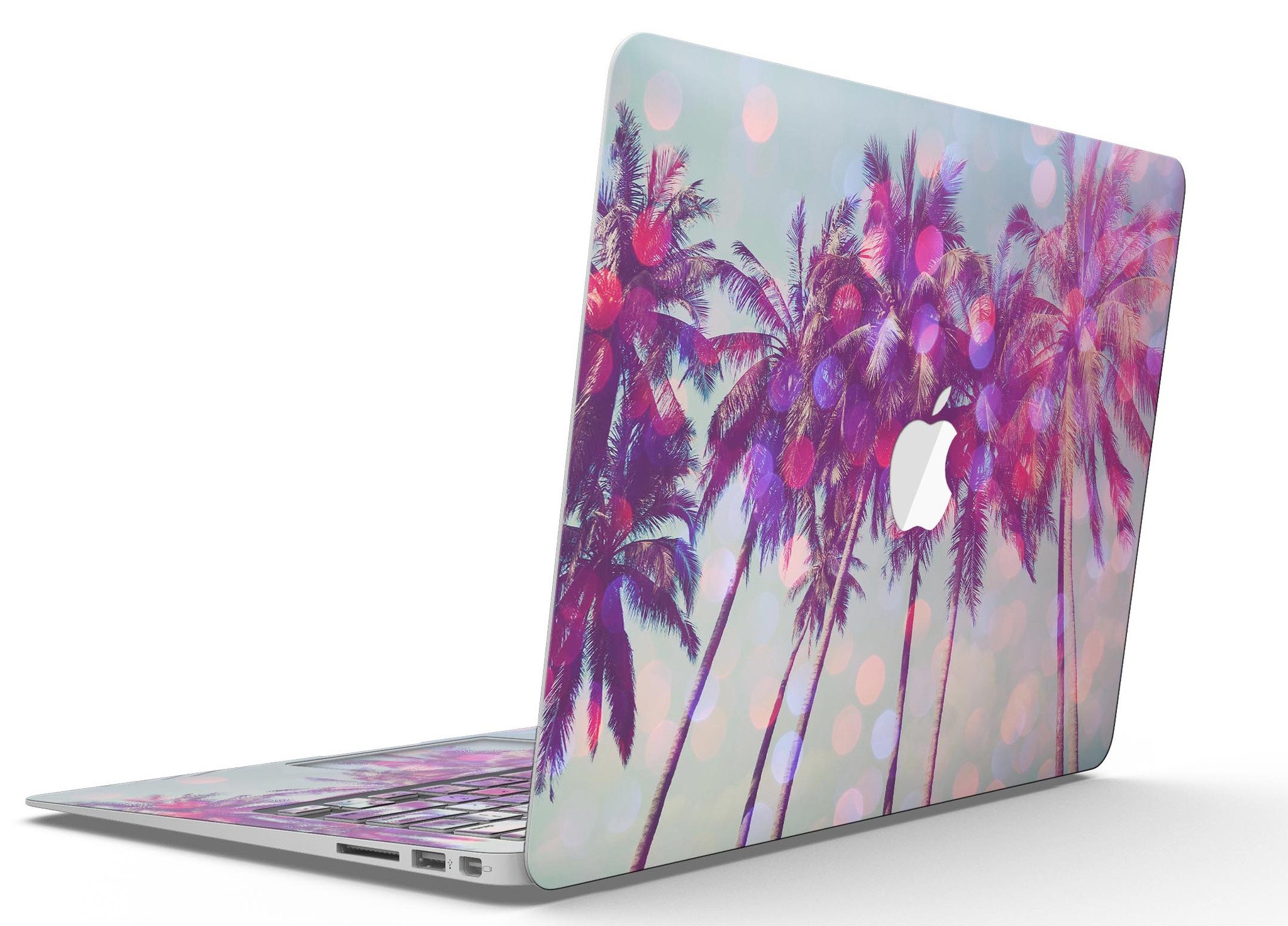 Hollywood Glamour MacBook Air Skin Kit showcasing stylish vinyl design with gloss and matte options.