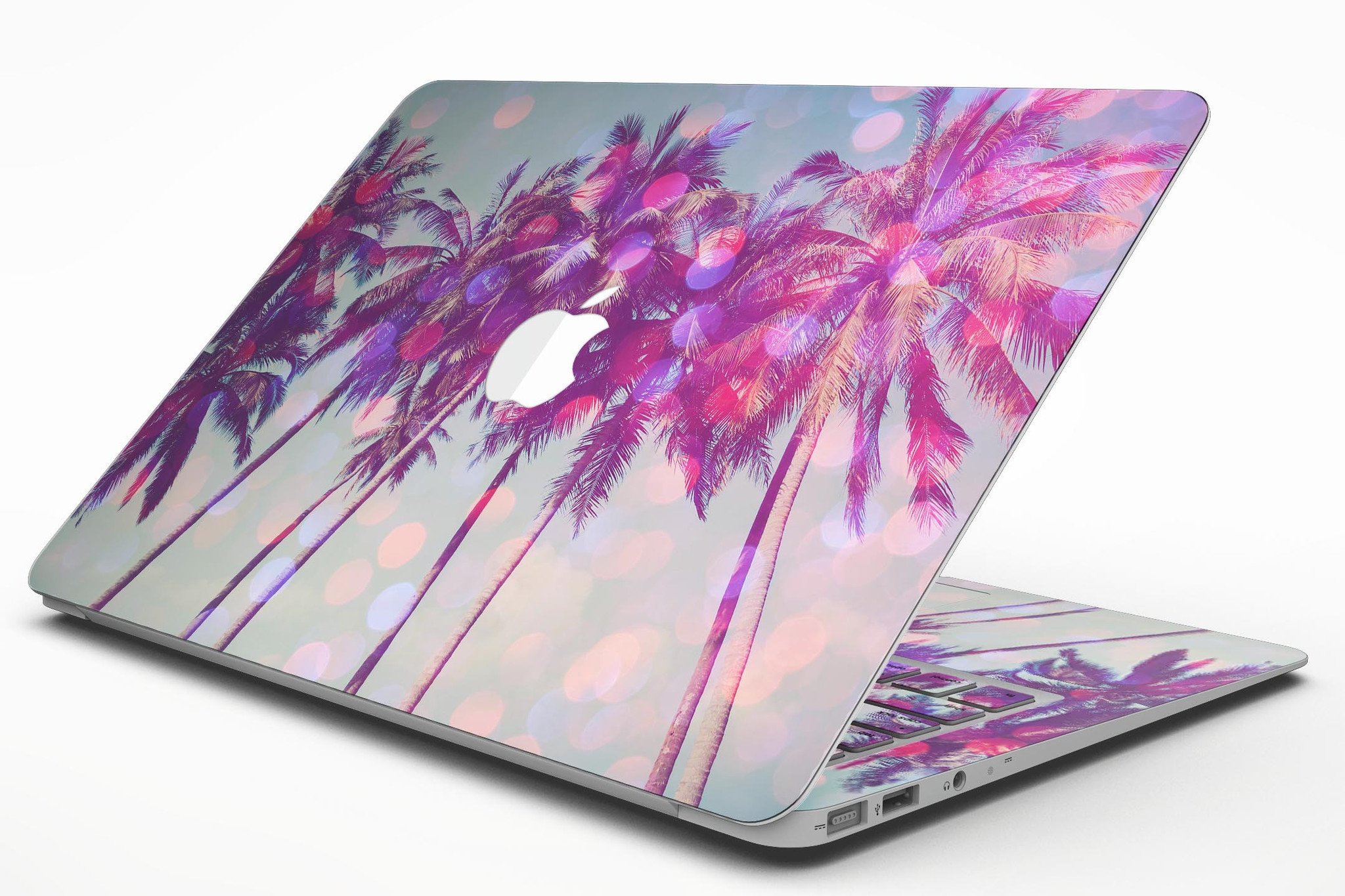 Hollywood Glamour MacBook Air Skin Kit showcasing stylish vinyl design with gloss and matte options.