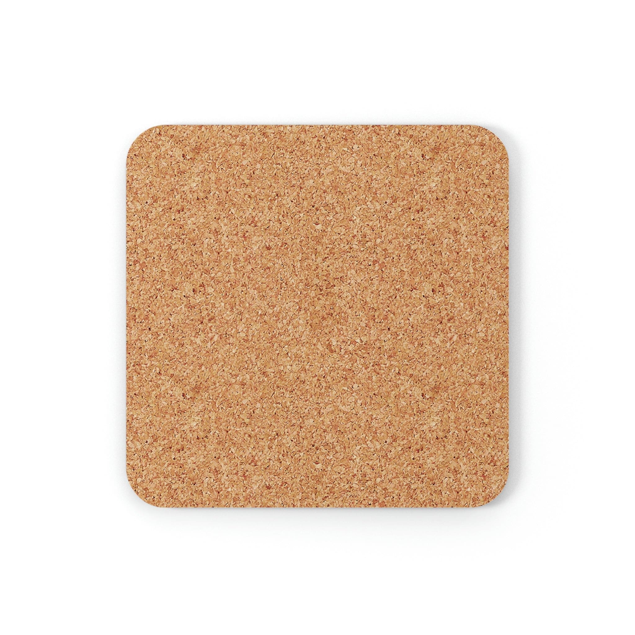 A stylish 4-piece coaster set with a high-gloss finish and cork backing, ideal for home or office use.