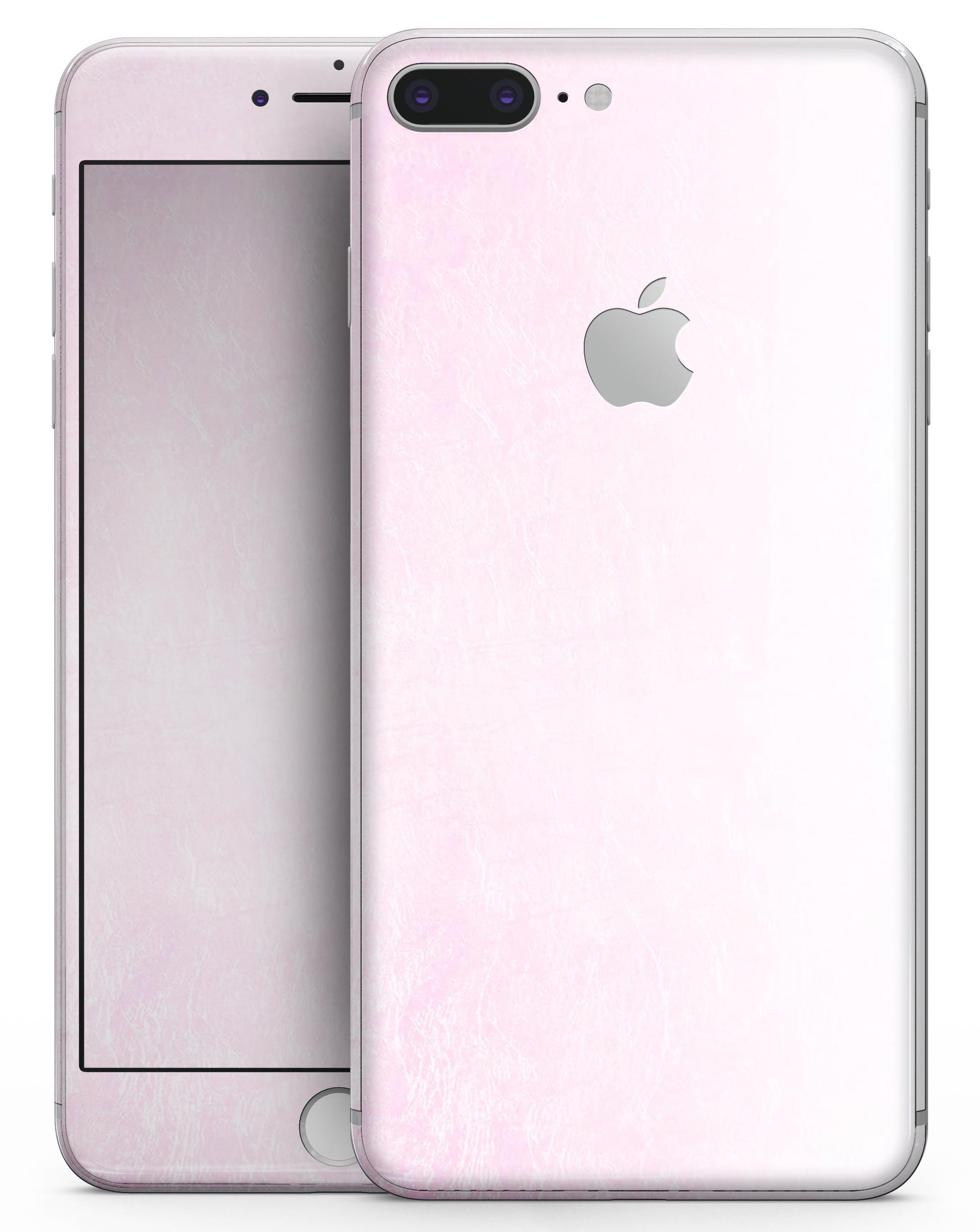 Pink iPhone with dual cameras