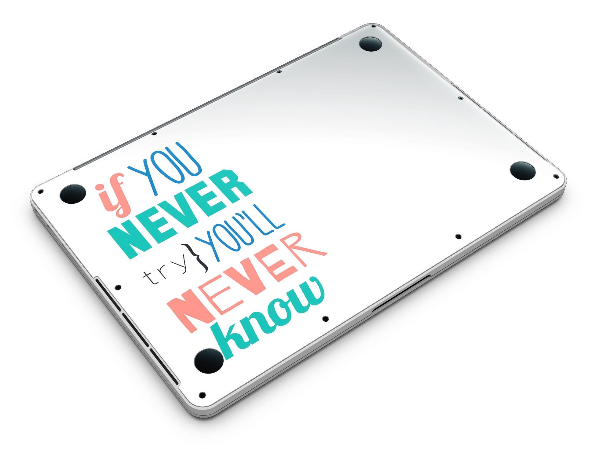 Stylish Design Skinz applied to a MacBook Pro with Retina Display, showcasing a vibrant gloss finish.