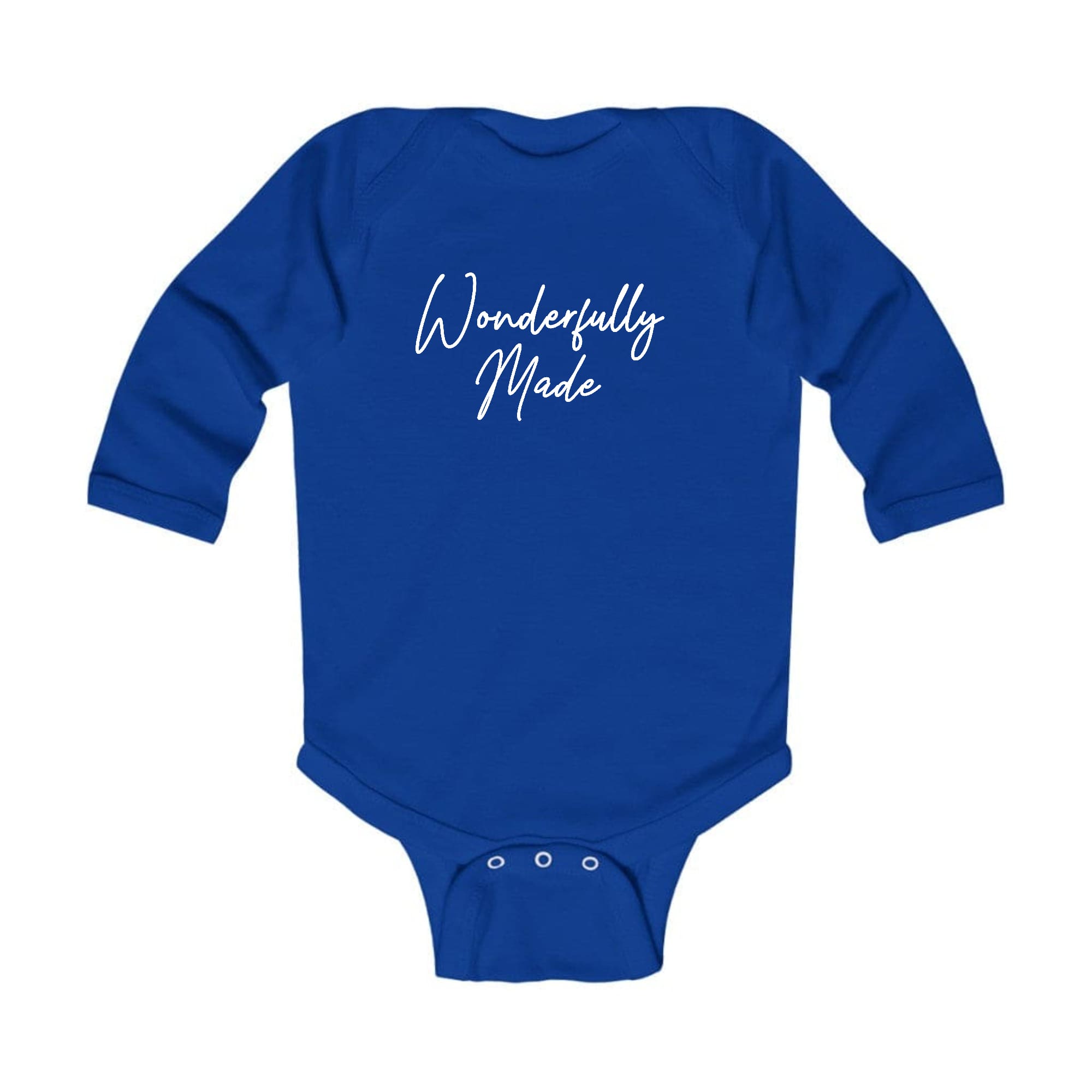 Infant Long Sleeve Graphic T-shirt in vibrant colors with lap shoulder design, perfect for comfort and easy dressing.