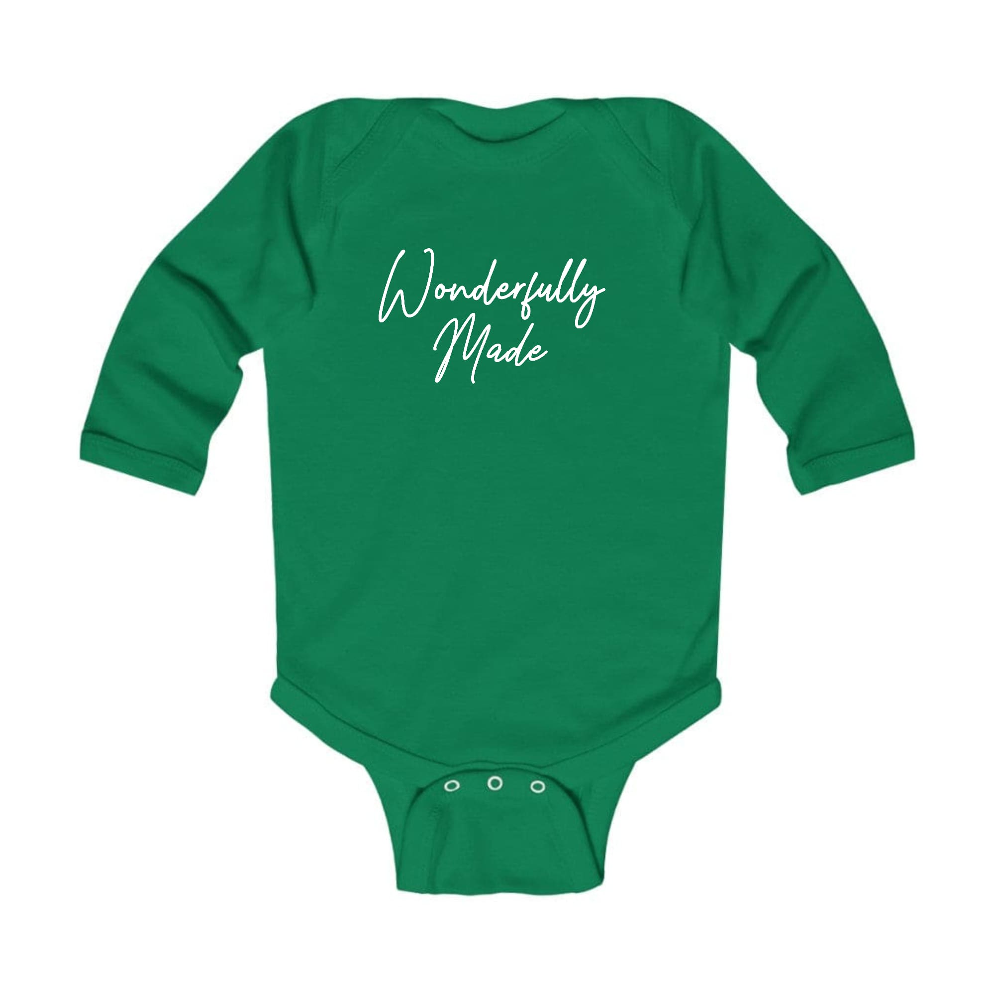 Infant Long Sleeve Graphic T-shirt in vibrant colors with lap shoulder design, perfect for comfort and easy dressing.