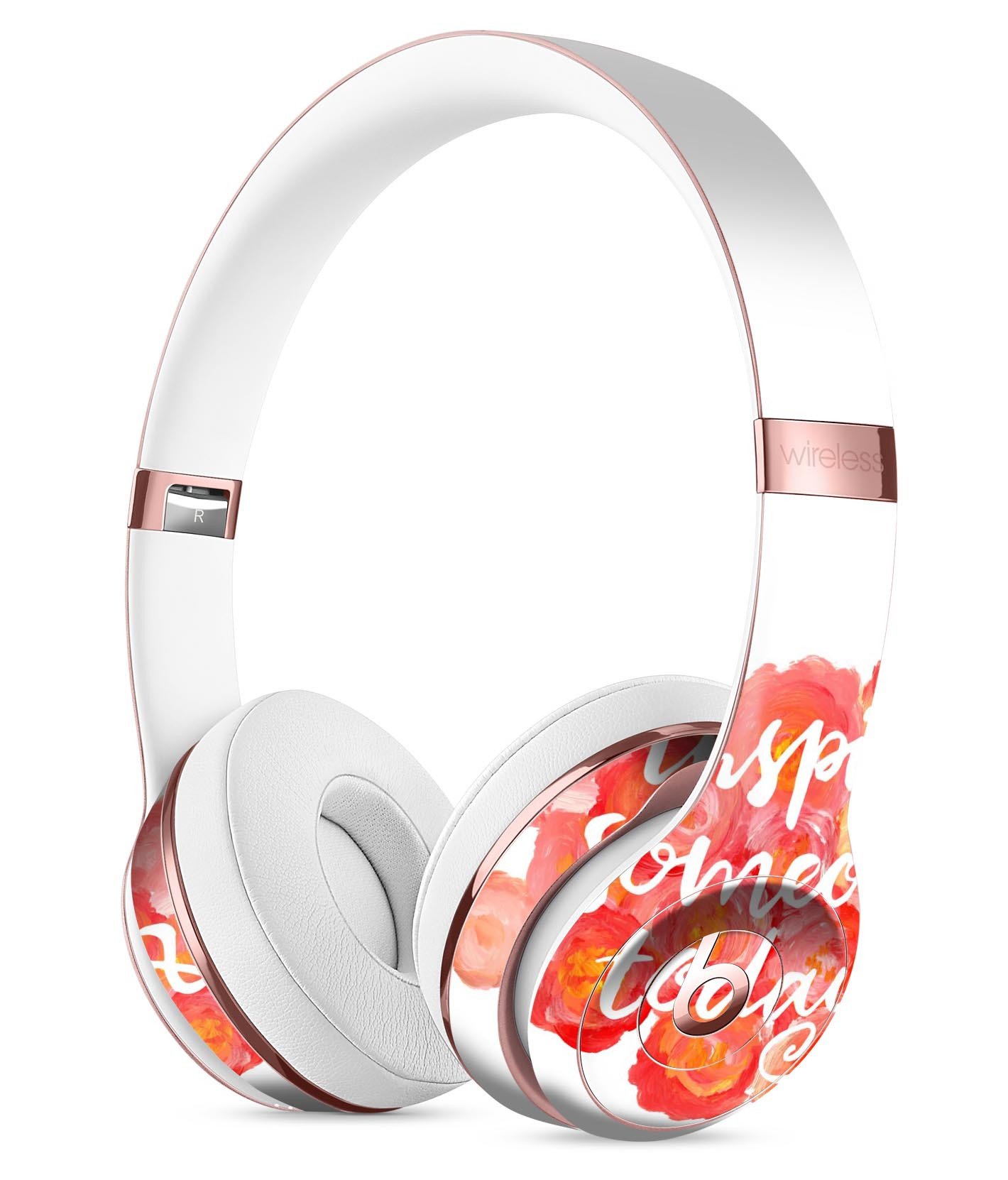 Inspire Someone Today Full-Body Skin Kit for Beats by Dre Solo 3, showcasing vibrant design and premium vinyl material.