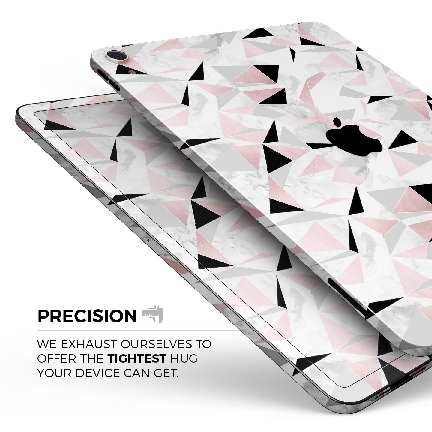 Karamfila Marble & Rose Gold skin decal for Apple devices, showcasing a stylish marble pattern with rose gold accents.