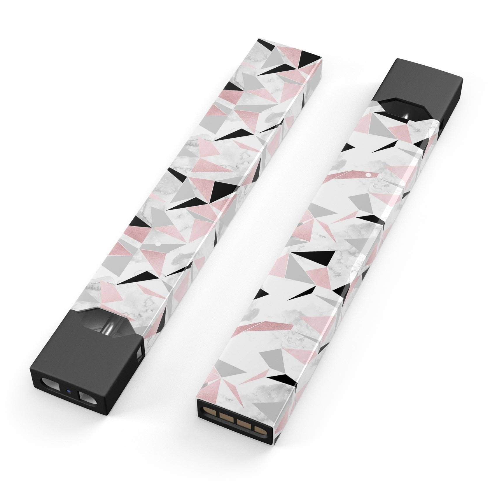 Karamfila Marble & Rose Gold skin-wrap for JUUL device, showcasing a stylish marble pattern with rose gold accents.