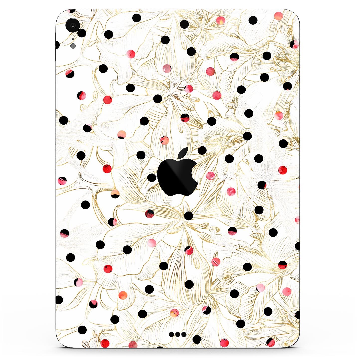 Karamfila Watercolo Poppies V17 full-body skin decal for Apple devices, featuring vibrant poppy design and premium 3M materials.