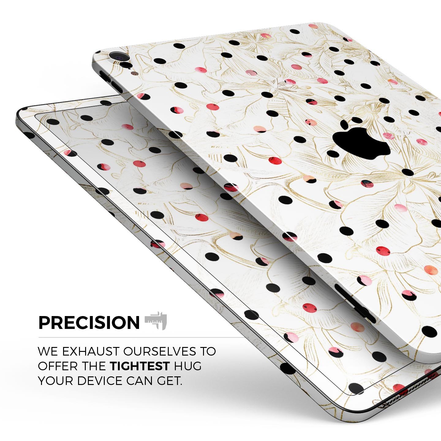 Karamfila Watercolo Poppies V17 full-body skin decal for Apple devices, featuring vibrant poppy design and premium 3M materials.