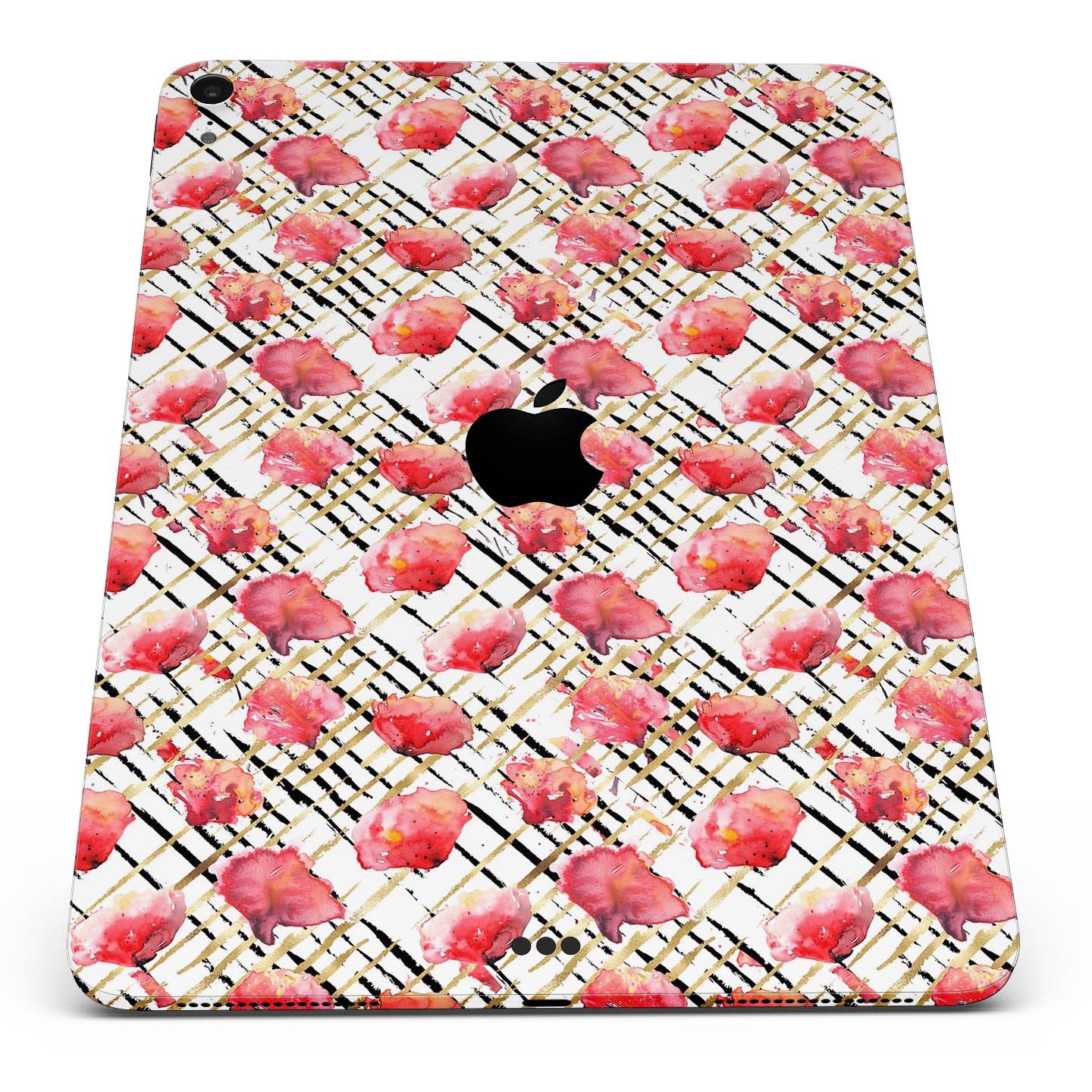 Karamfila Watercolo Poppies V24 full-body skin decal for Apple devices, featuring vibrant poppy design and premium 3M materials.