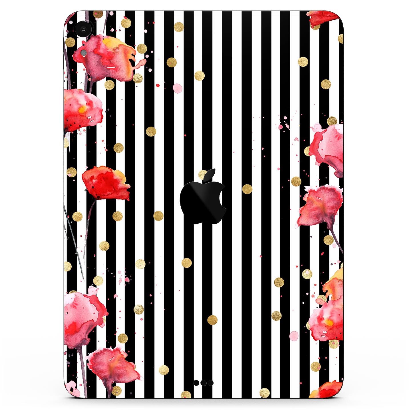 Karamfila Watercolo Poppies V28 full-body skin decal for Apple devices, featuring vibrant poppy design and premium 3M materials.