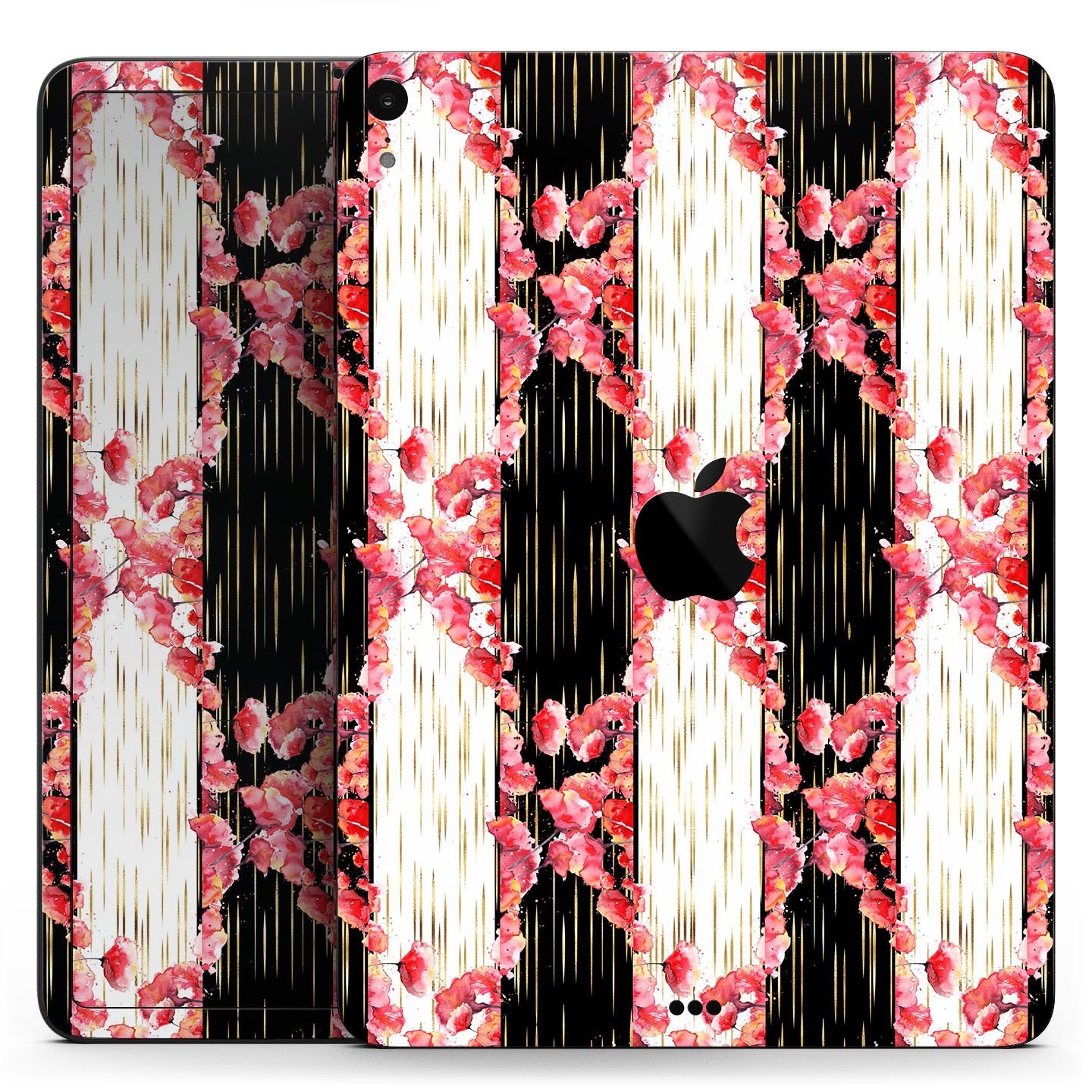 Karamfila Watercolo Poppies V6 full-body skin decal for Apple devices, featuring vibrant poppy design and premium 3M materials.