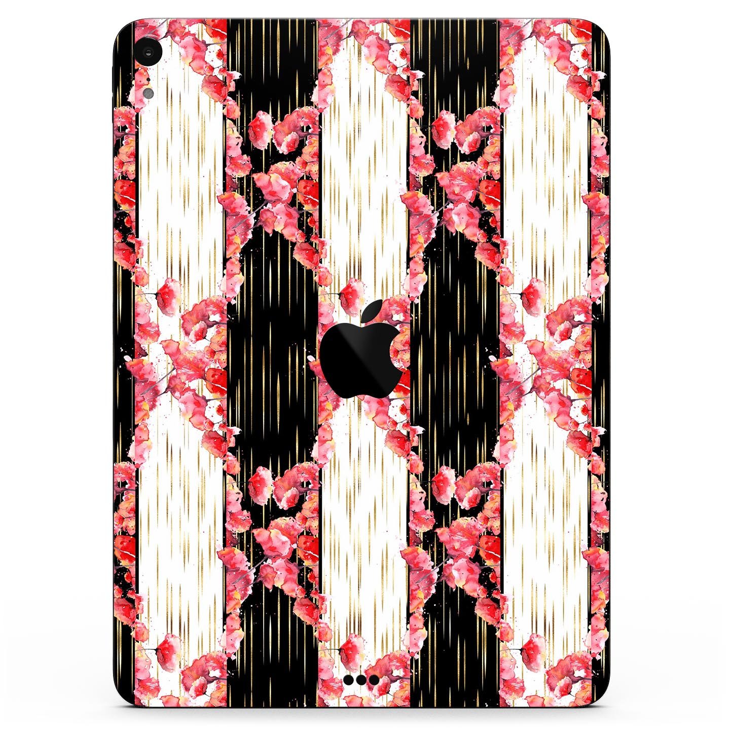 Karamfila Watercolo Poppies V6 full-body skin decal for Apple devices, featuring vibrant poppy design and premium 3M materials.