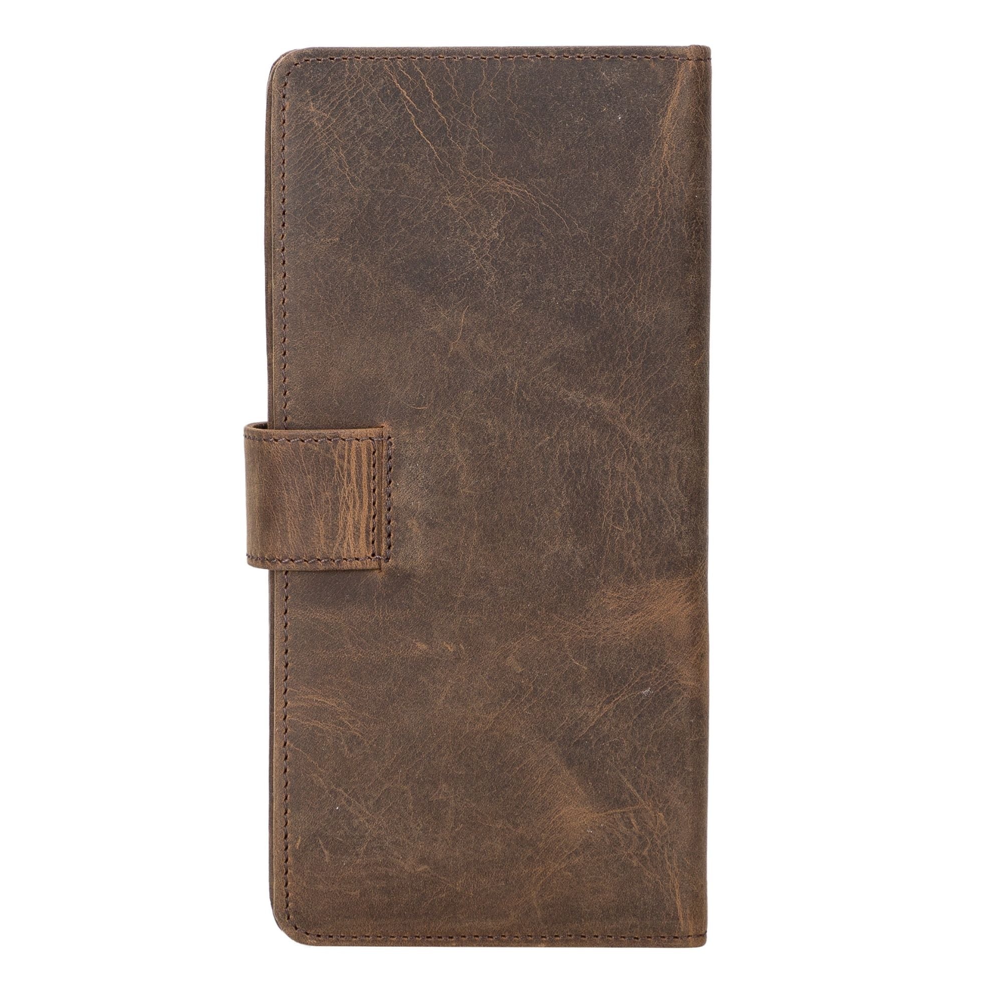 Lander Leather Phone Wallet showcasing its elegant design, multiple card compartments, and dedicated phone slot, crafted from high-quality leather.