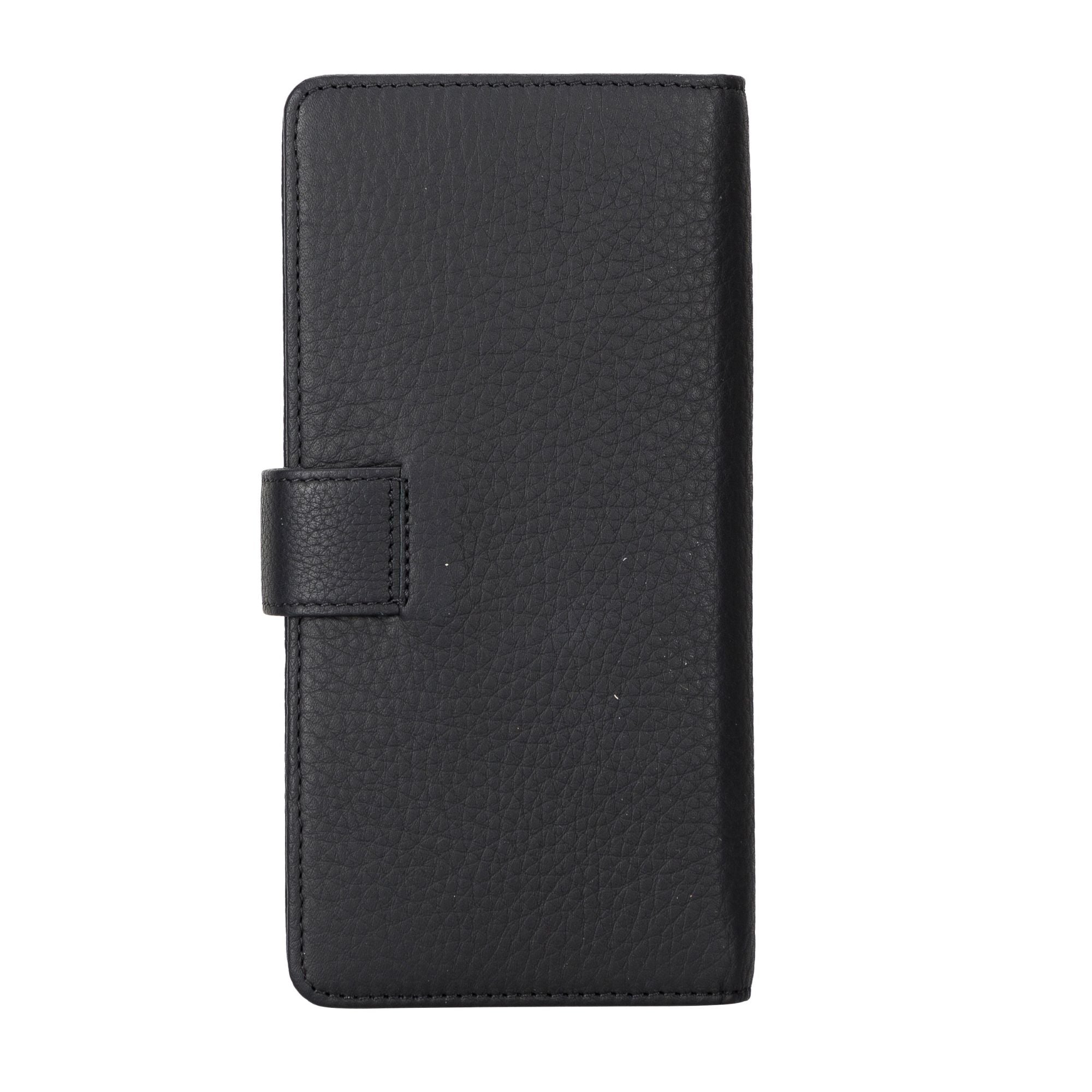 Lander Leather Phone Wallet showcasing its elegant design, multiple card compartments, and dedicated phone slot, crafted from high-quality leather.