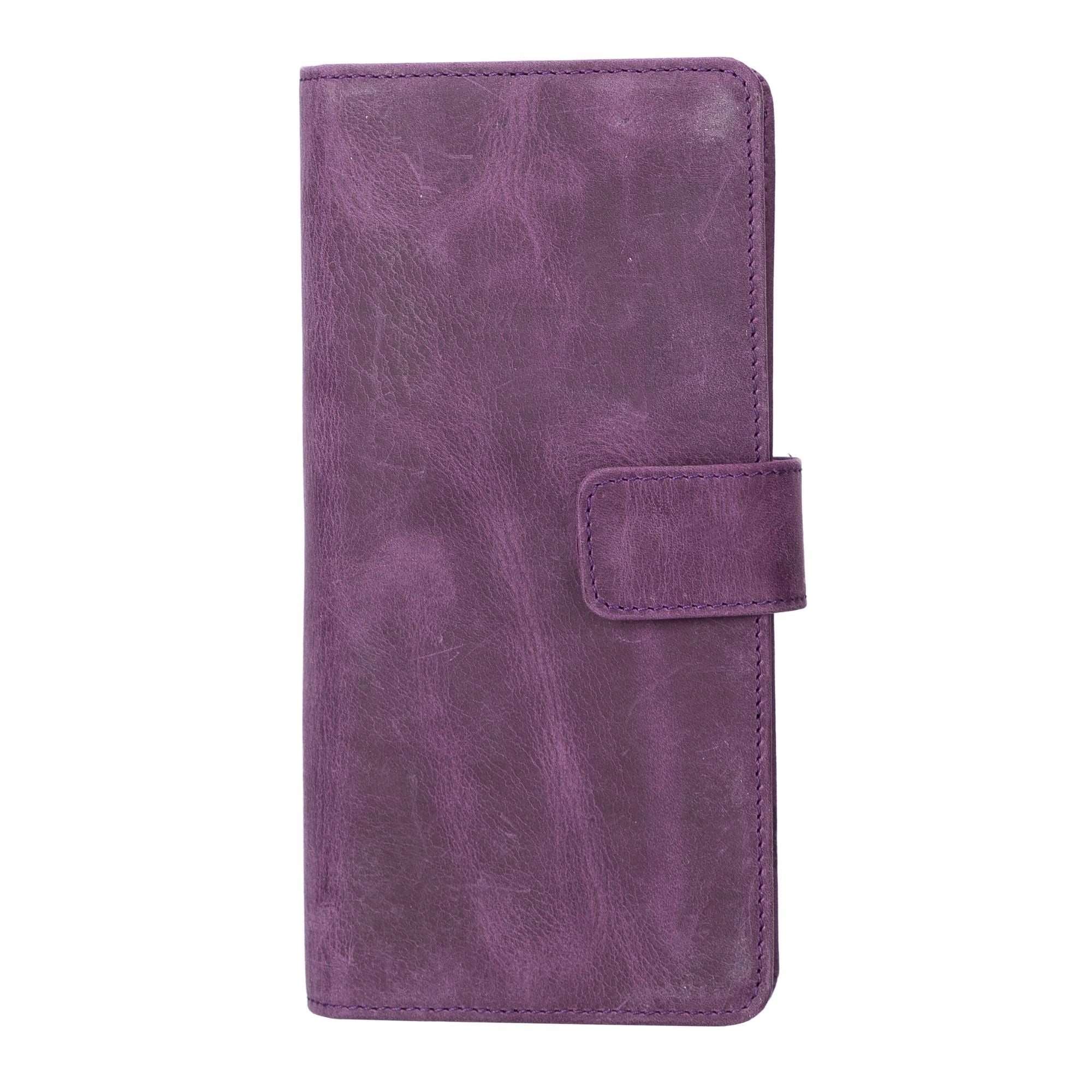 Lander Leather Phone Wallet showcasing its elegant design, multiple card compartments, and dedicated phone slot, crafted from high-quality leather.