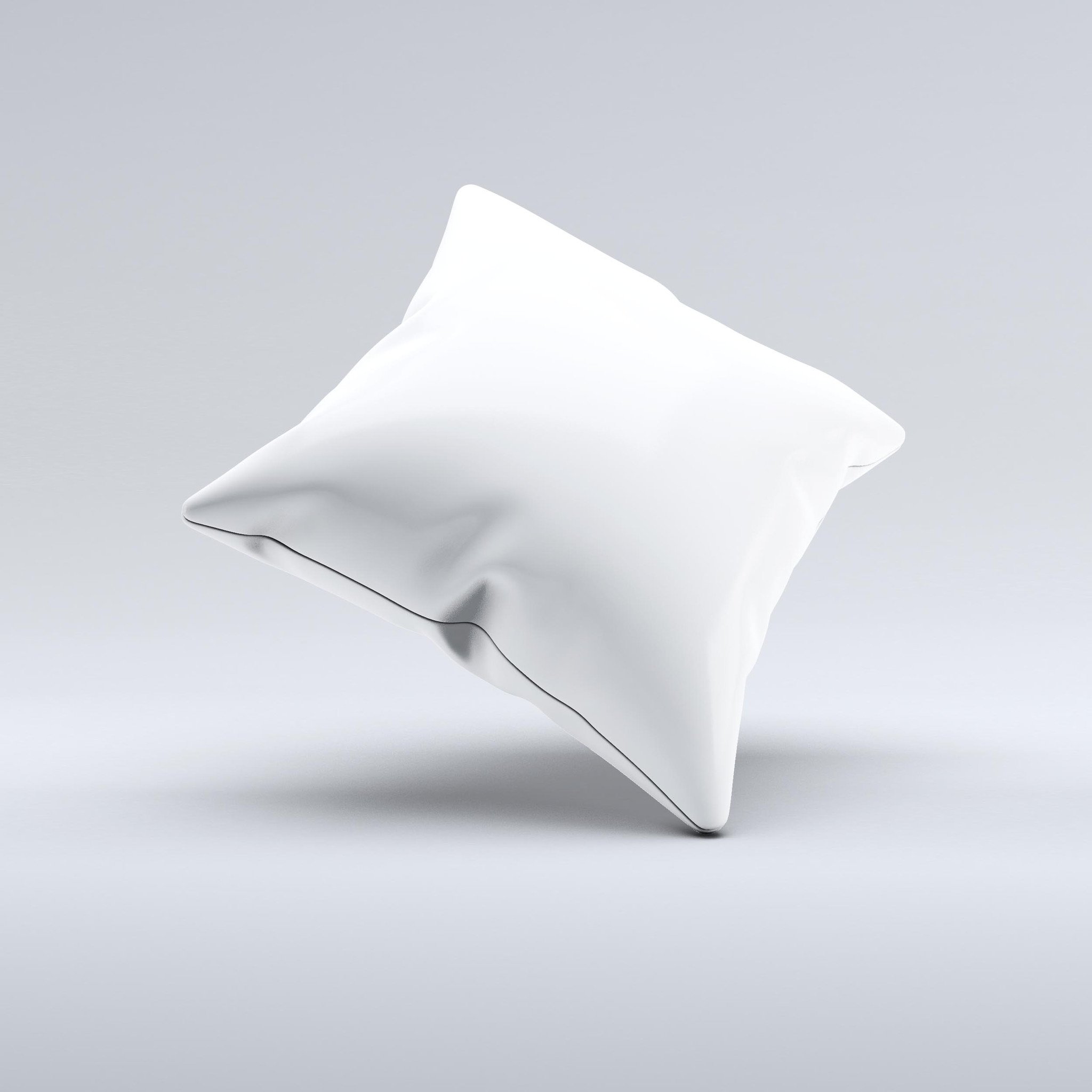 Large Chevron white decorative throw pillow with a unique handcrafted design, featuring a high thread count fabric and soft polyester filling.