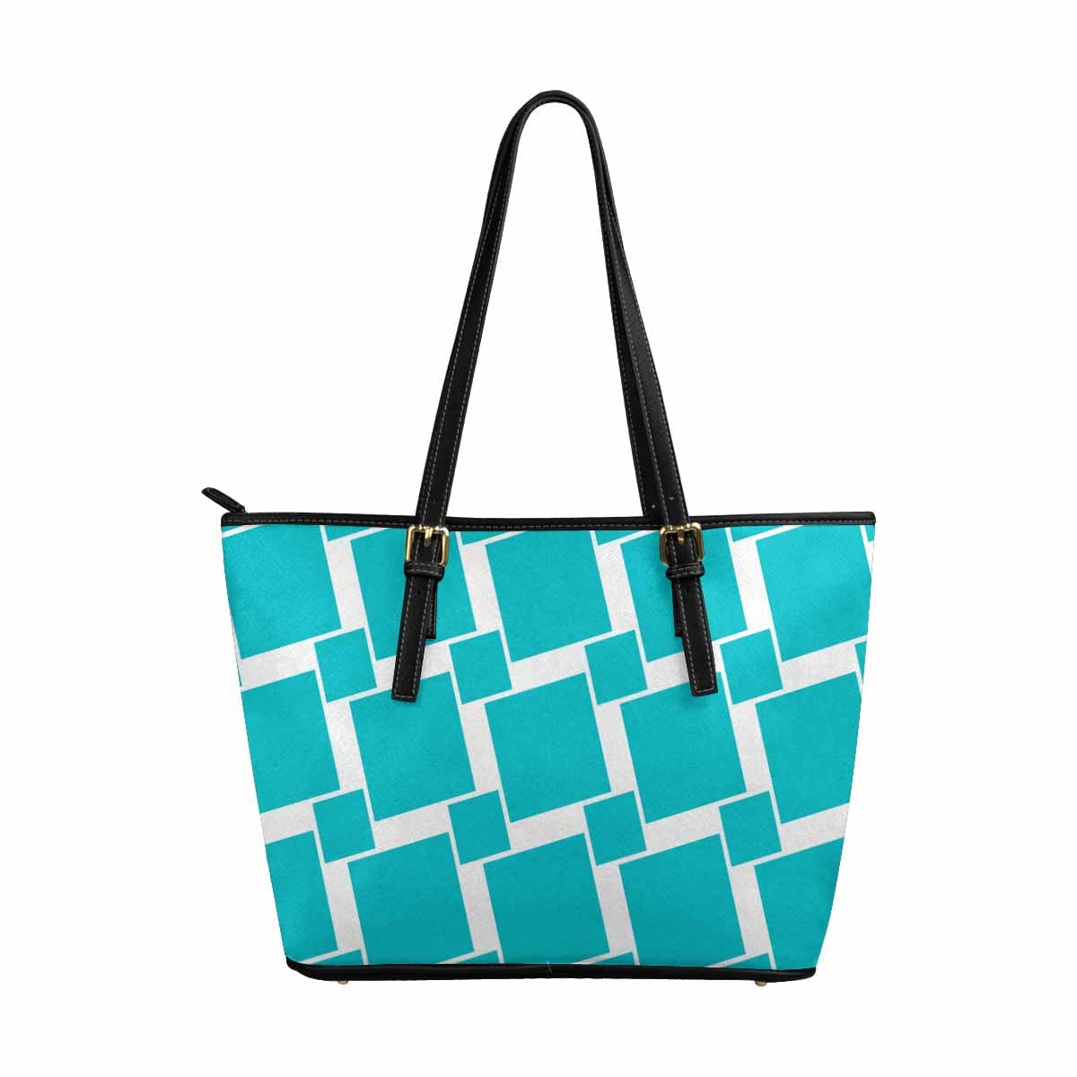 Large Leather Tote Shoulder Bag in elegant design, showcasing durable PU leather and spacious interior.