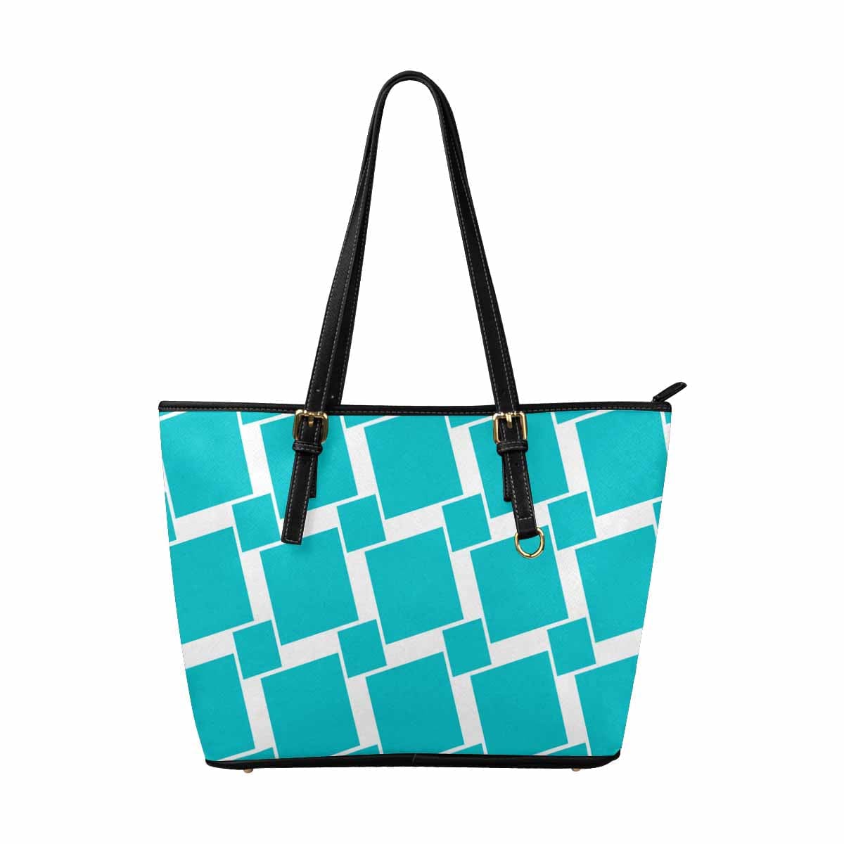 Large Leather Tote Shoulder Bag in elegant design, showcasing durable PU leather and spacious interior.