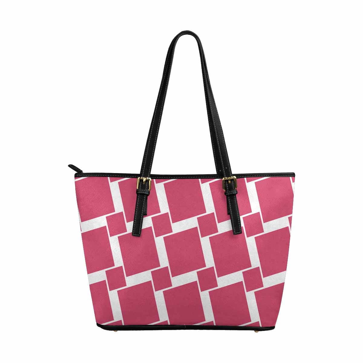 Large Leather Tote Shoulder Bag in elegant design, showcasing spacious interior and adjustable straps.