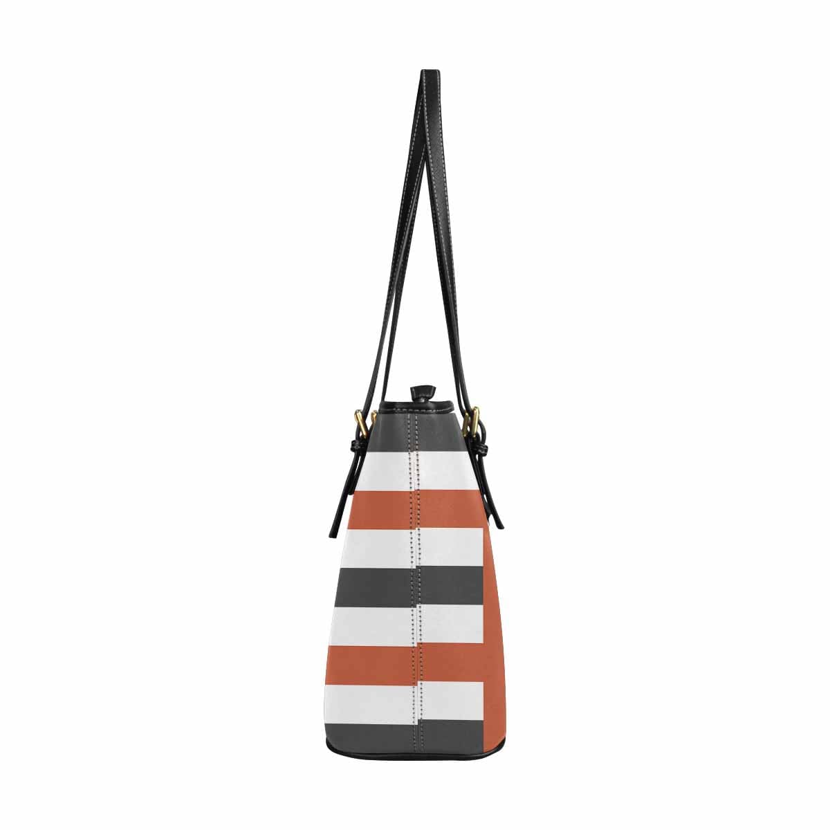 Large Leather Tote Shoulder Bag in multicolor, showcasing its spacious design and stylish appearance.