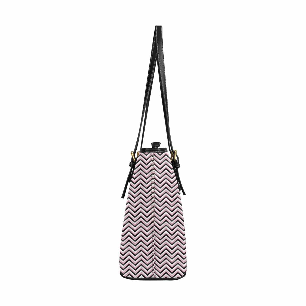 Large Leather Tote Shoulder Bag in multicolor, showcasing its spacious design and stylish appearance.