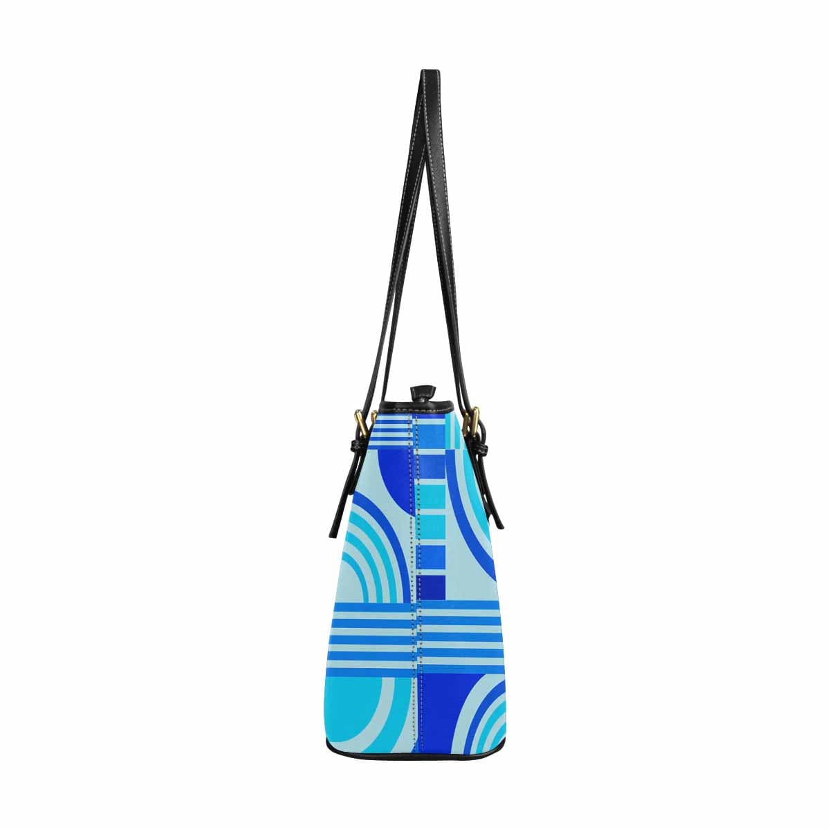 Large Leather Tote Shoulder Bag in multicolor, featuring durable PU leather, spacious interior, and adjustable straps.