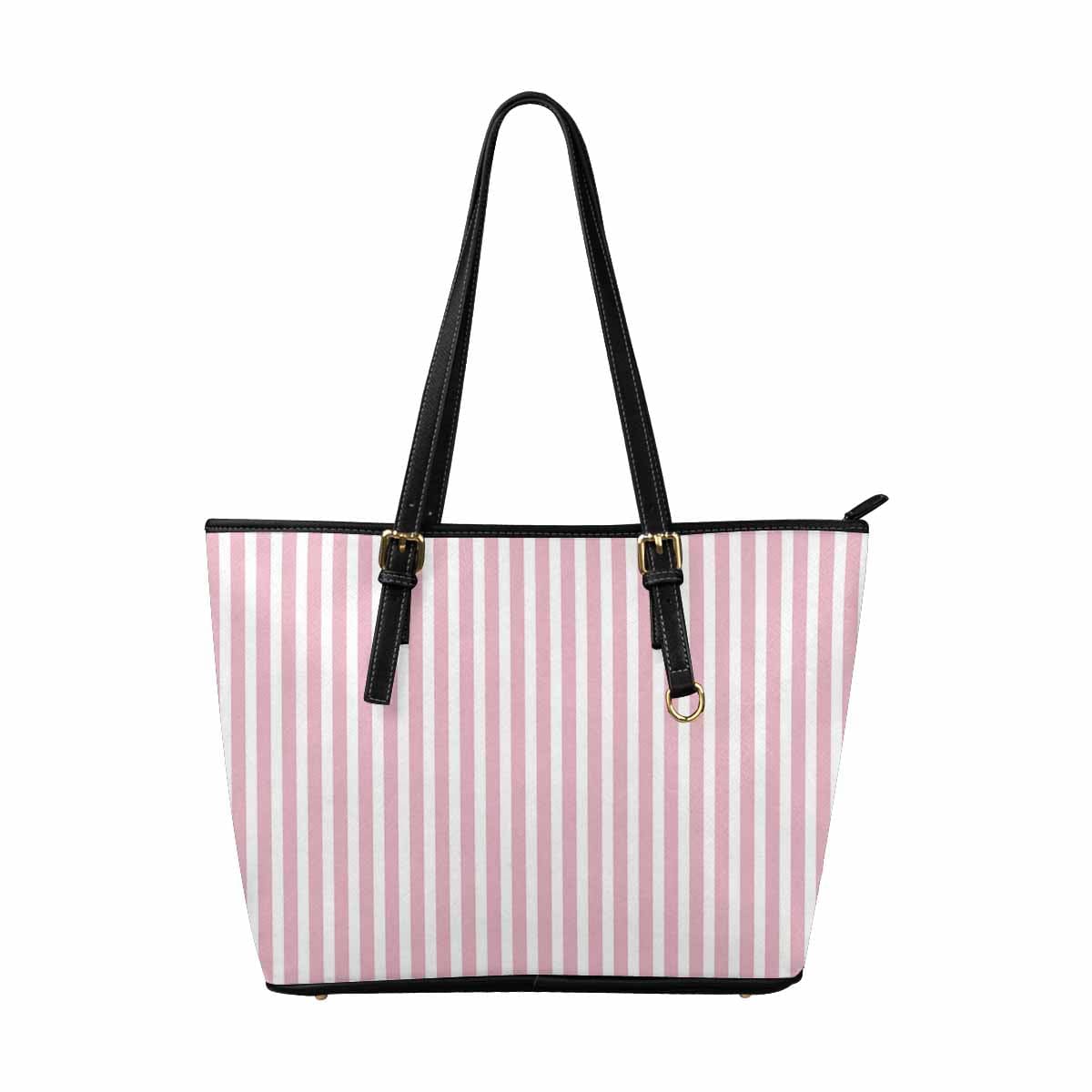 Large Leather Tote Shoulder Bag in multicolor, showcasing its spacious design and adjustable straps.