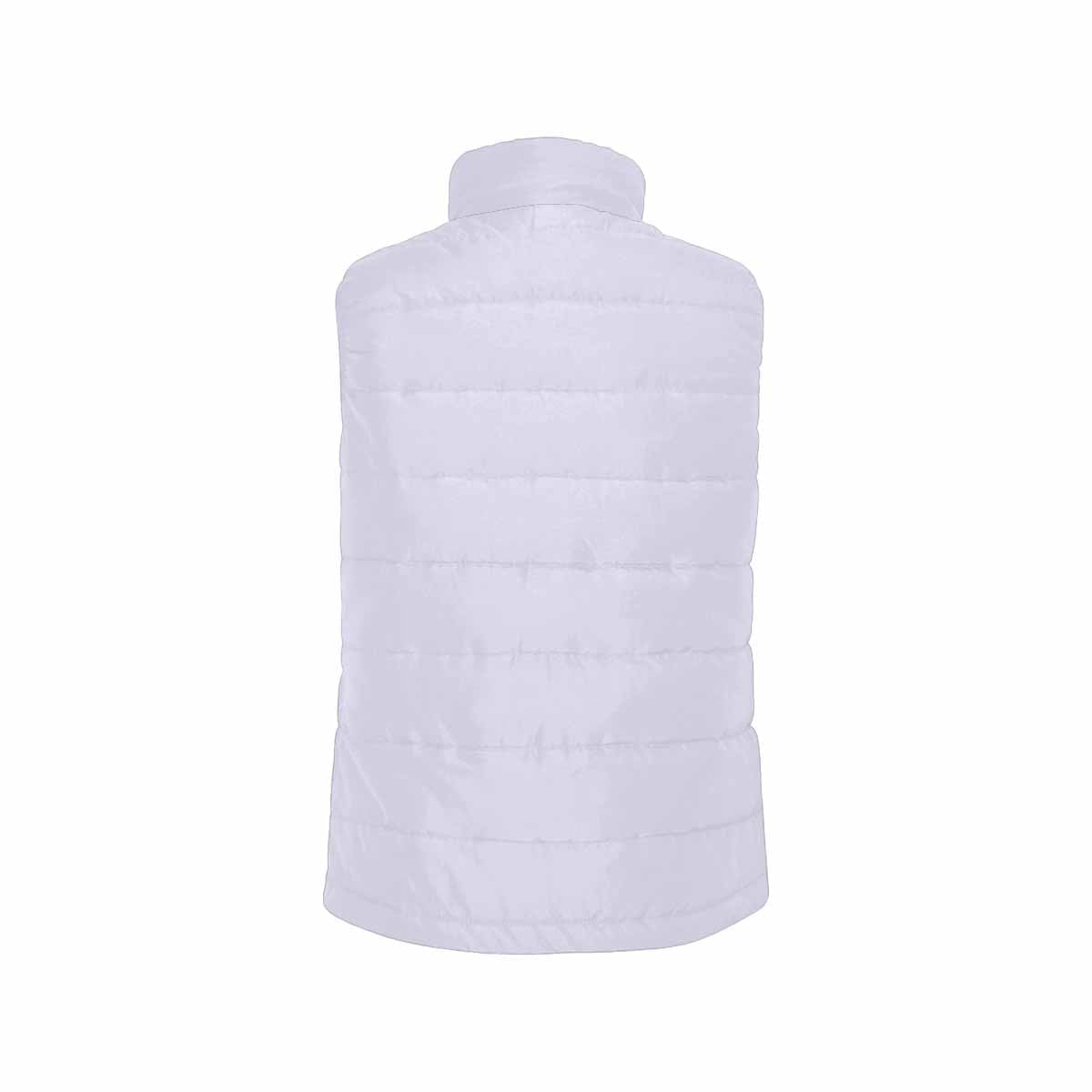 Lavender Purple Men's Padded Vest featuring a quilted design, zipper closure, and lightweight material, perfect for layering in cool weather.