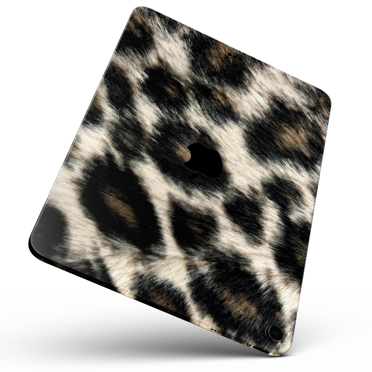 Light Leopard Fur Full Body Skin Decal for Apple iPad Pro 12.9", showcasing a stylish leopard print design.