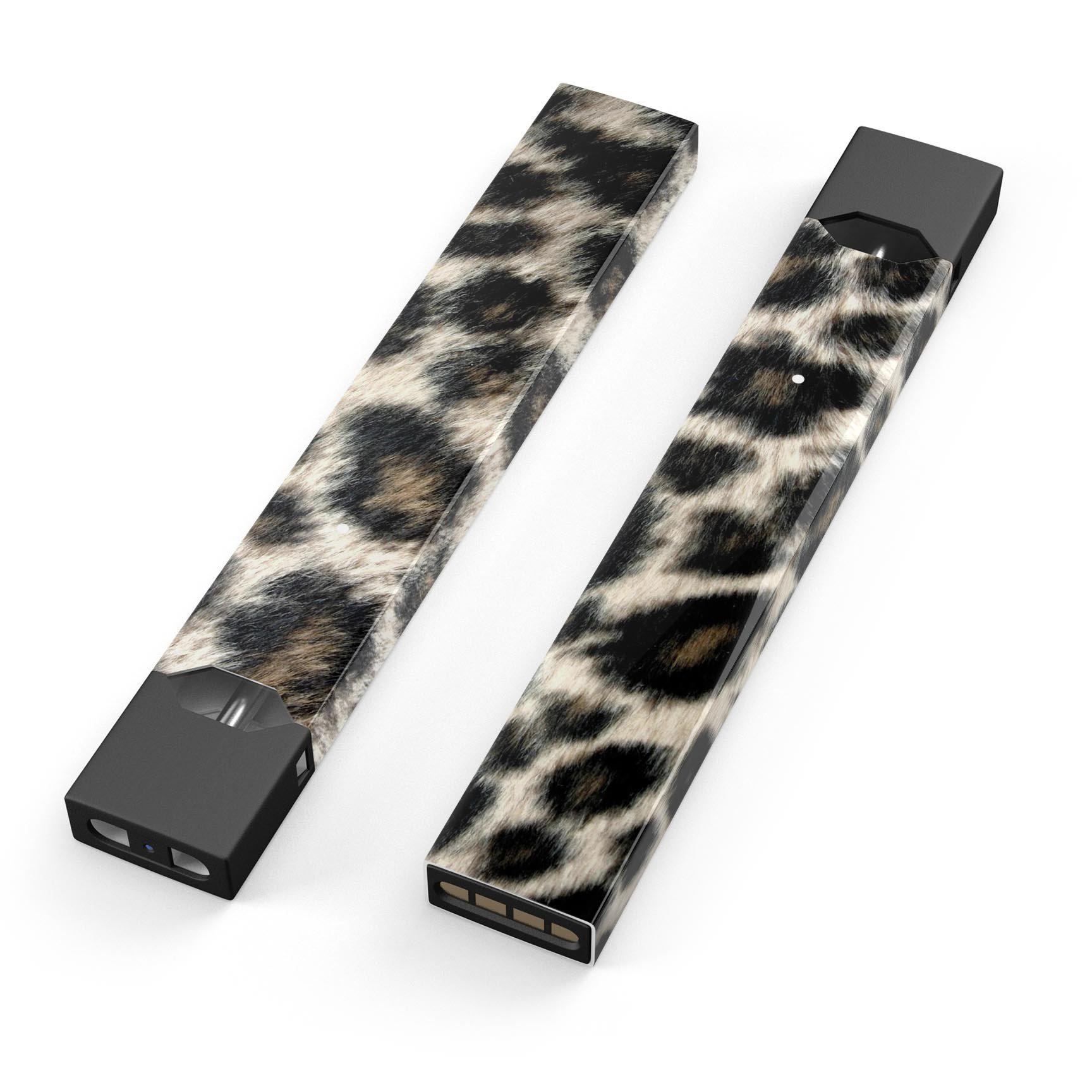 Light Leopard Fur premium decal skin-wrap sticker for JUUL vaping device, showcasing a stylish and protective design.