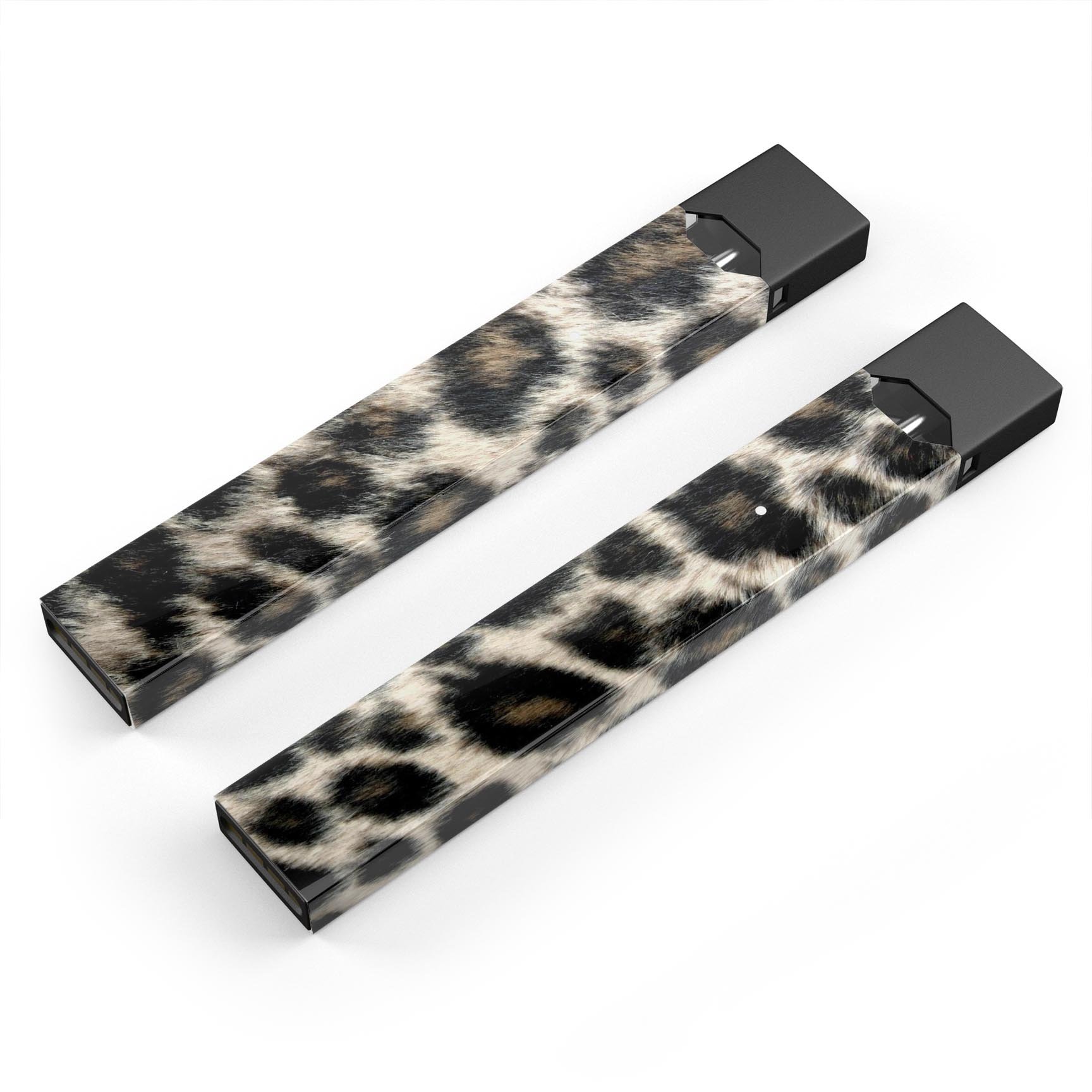 Light Leopard Fur premium decal skin-wrap sticker for JUUL vaping device, showcasing a stylish and protective design.