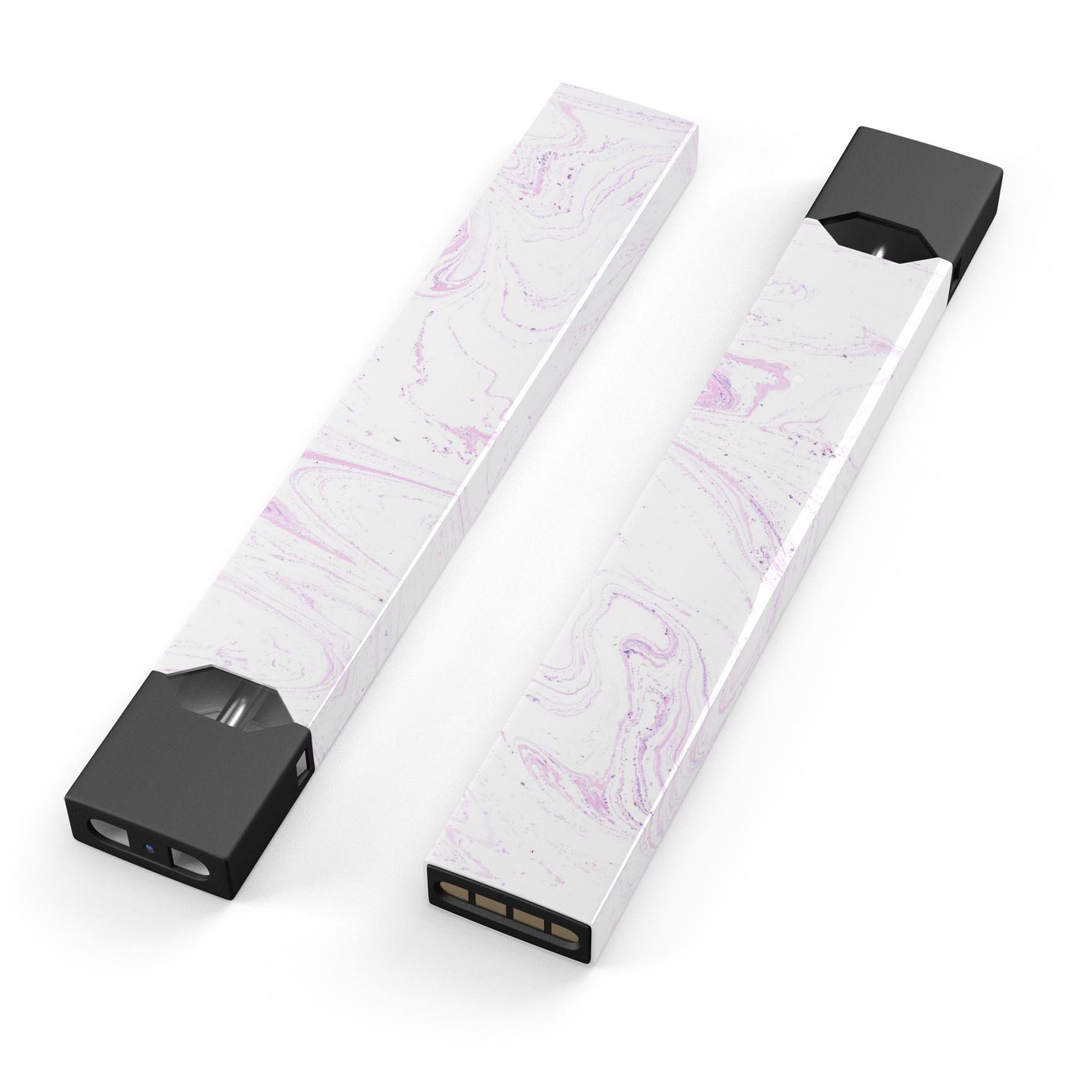 Light Purple Textured Marble skin wrap for JUUL vaping device, showcasing its stylish design and protective features.