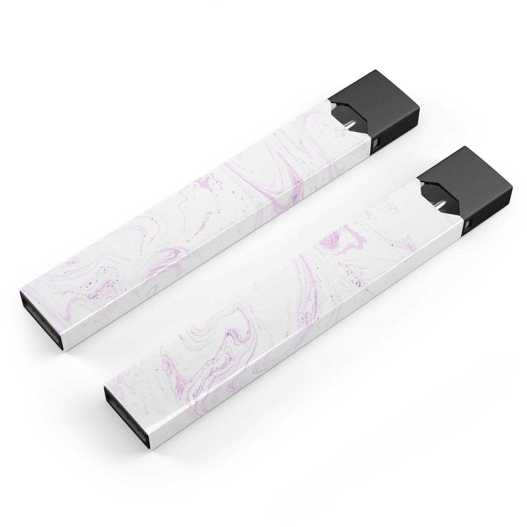 Light Purple Textured Marble skin wrap for JUUL vaping device, showcasing its stylish design and protective features.