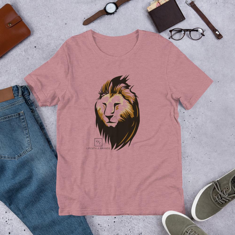 A stylish Lion Silhouette T-Shirt featuring a bold lion design, made from soft and lightweight fabric, suitable for both men and women.