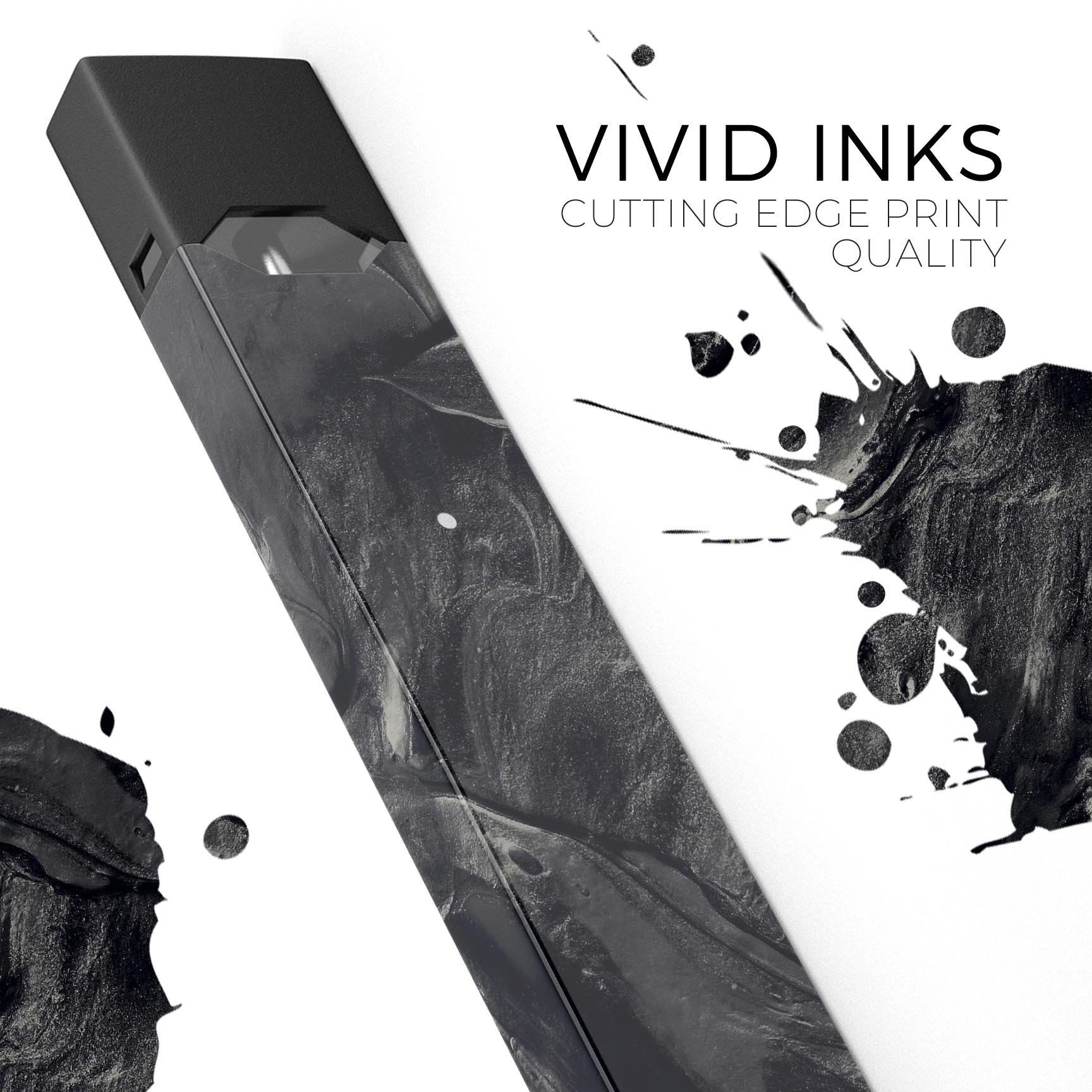 Liquid Abstract Paint Remix V14 skin-wrap for JUUL device, showcasing vibrant abstract design and protective features.