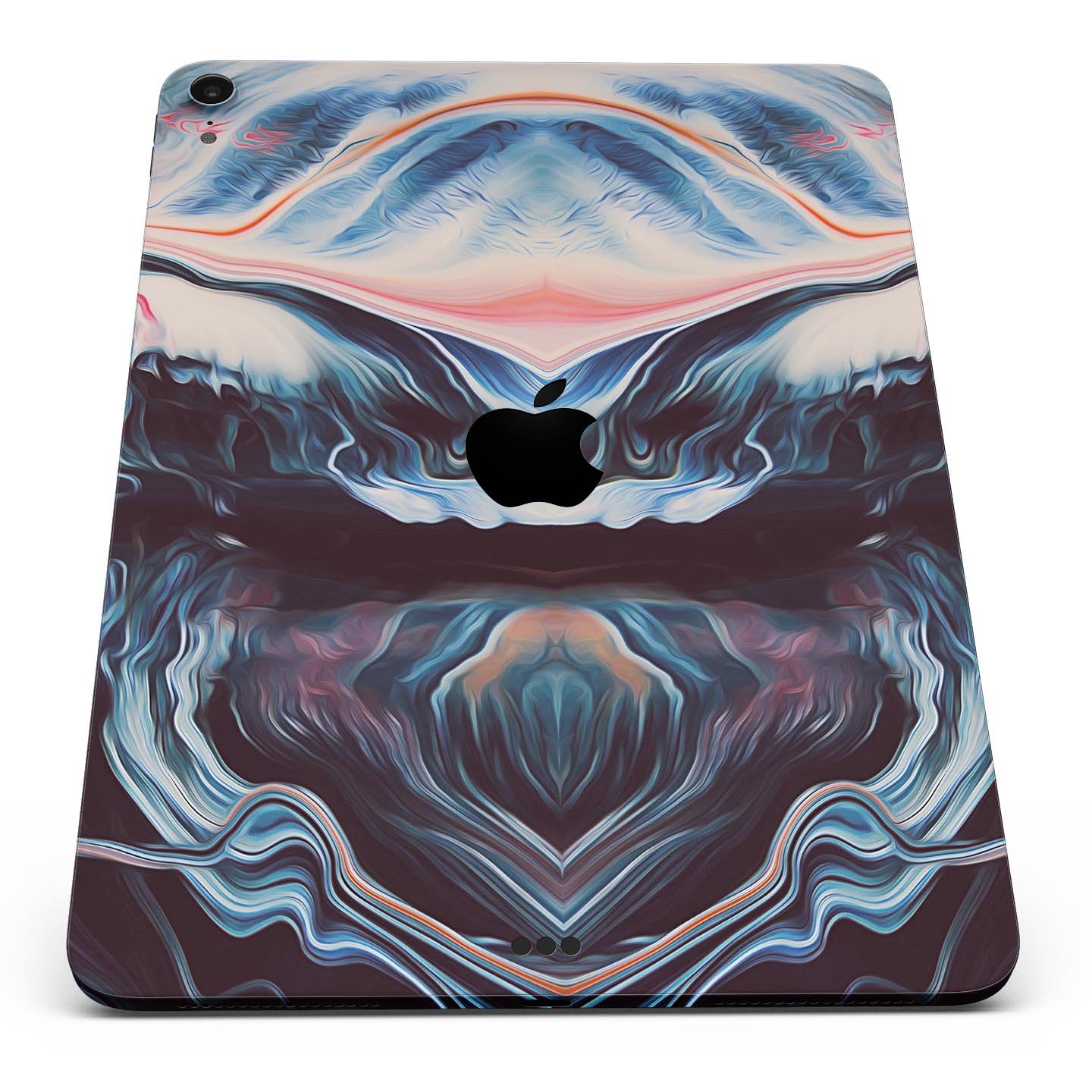 Liquid Abstract Paint Remix V23 skin decal for Apple devices, showcasing vibrant abstract design and premium 3M material.