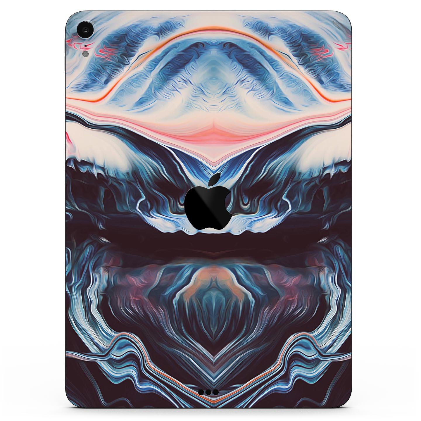 Liquid Abstract Paint Remix V23 skin decal for Apple devices, showcasing vibrant abstract design and premium 3M material.