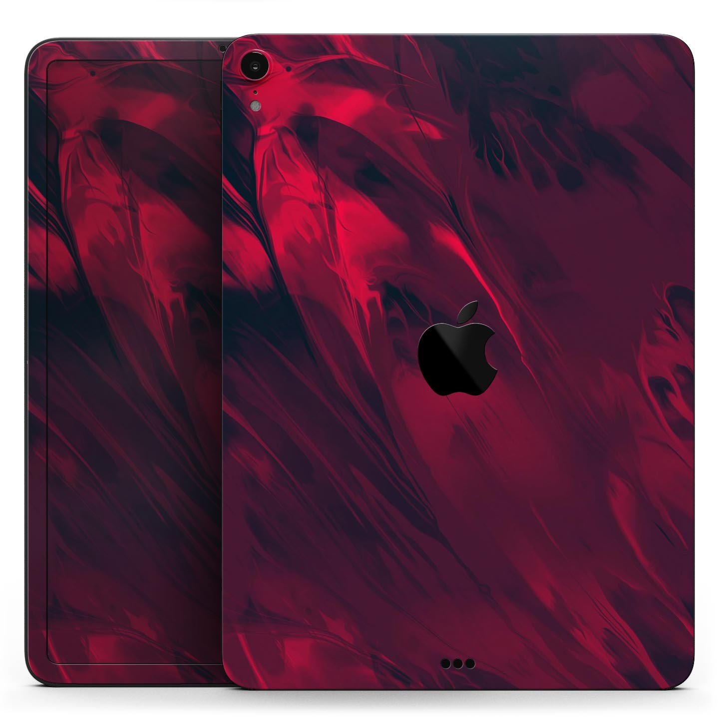 Liquid Abstract Paint Remix V34 skin decal for Apple devices, showcasing vibrant colors and a sleek design.