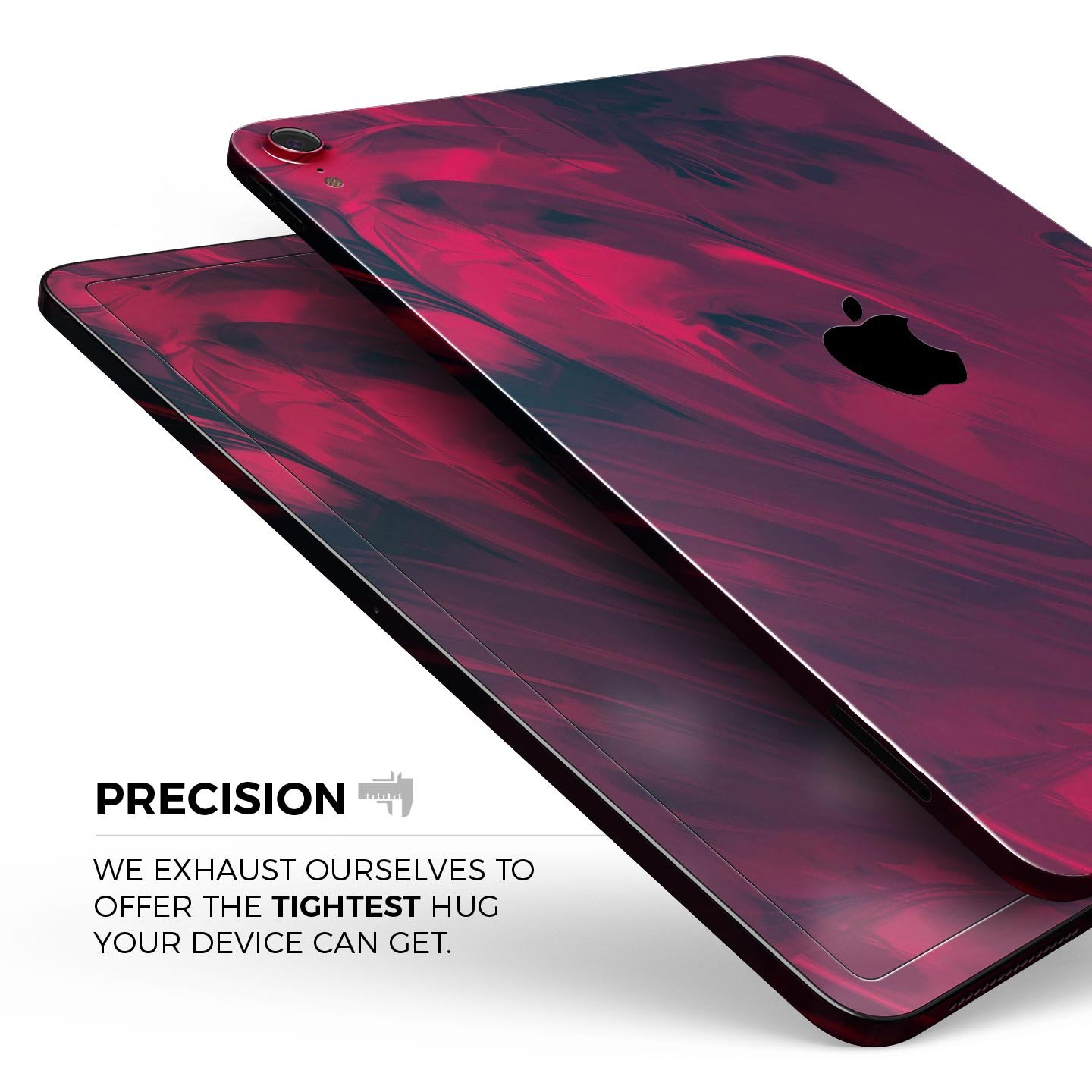 Liquid Abstract Paint Remix V34 skin decal for Apple devices, showcasing vibrant colors and a sleek design.