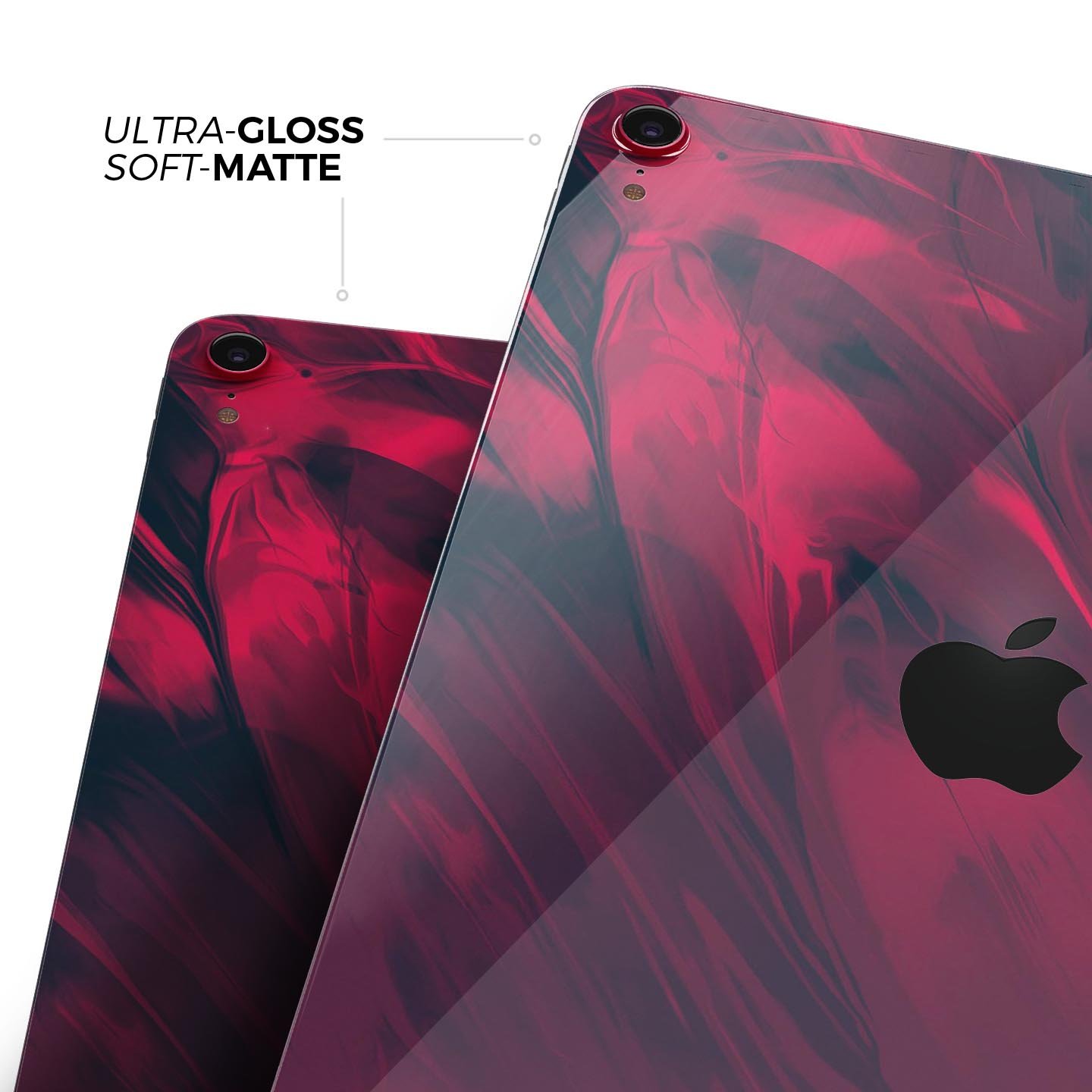 Liquid Abstract Paint Remix V34 skin decal for Apple devices, showcasing vibrant colors and a sleek design.