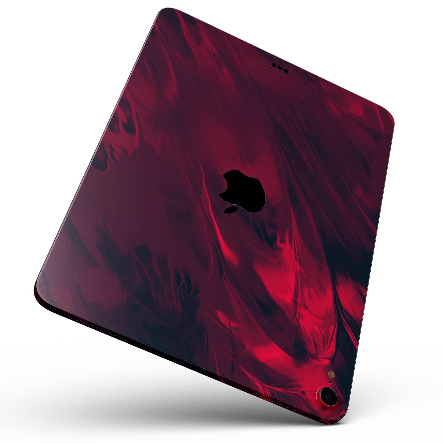 Liquid Abstract Paint Remix V34 skin decal for Apple devices, showcasing vibrant colors and a sleek design.