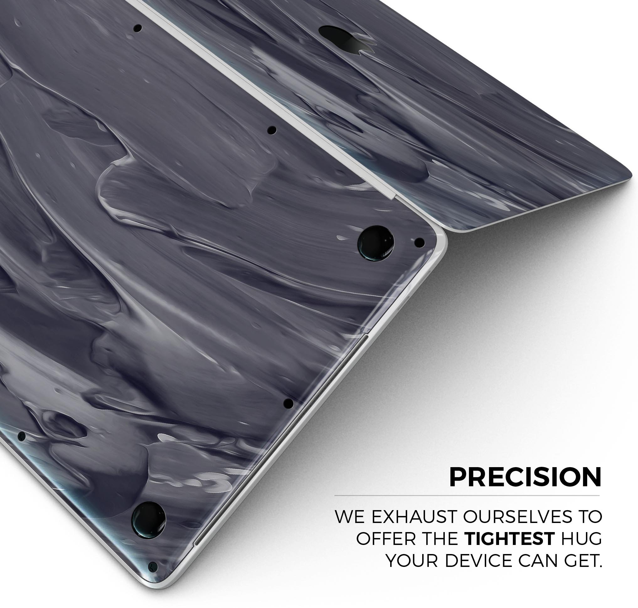 Liquid Abstract Paint Remix V38 skin decal wrap kit for MacBook, showcasing vibrant colors and a sleek design.