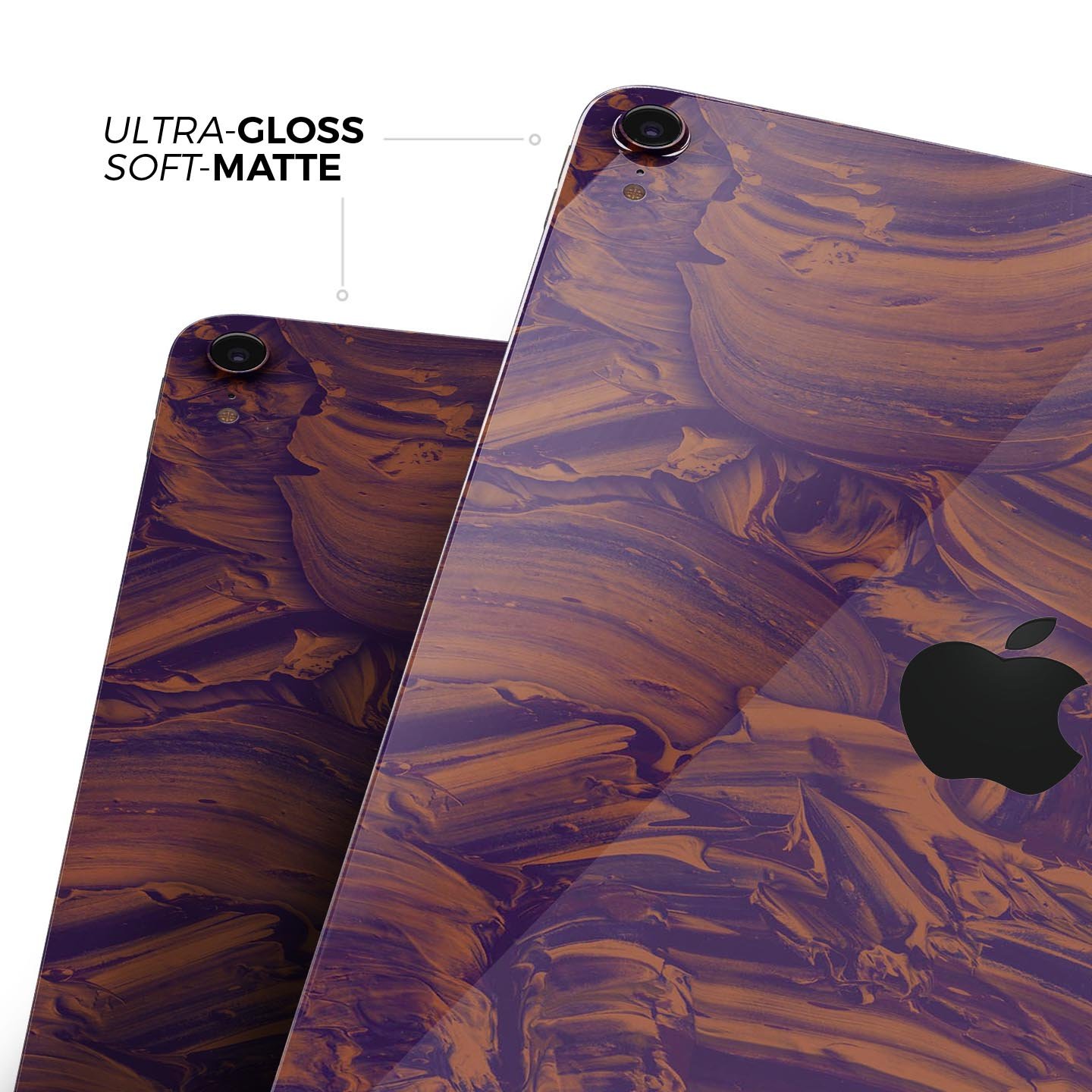 Liquid Abstract Paint Remix V47 full body skin decal for Apple devices, showcasing vibrant colors and a sleek design.