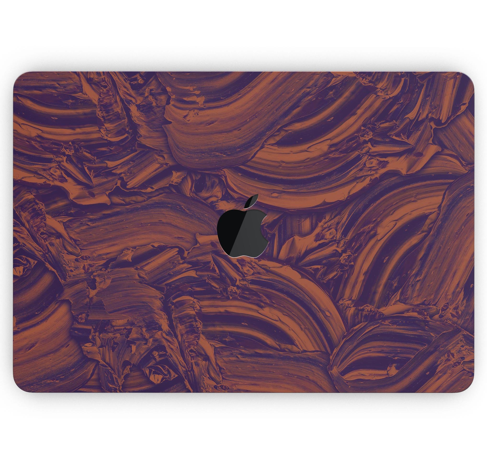 Liquid Abstract Paint Remix V47 skin decal wrap kit for MacBook, showcasing vibrant colors and a sleek design.