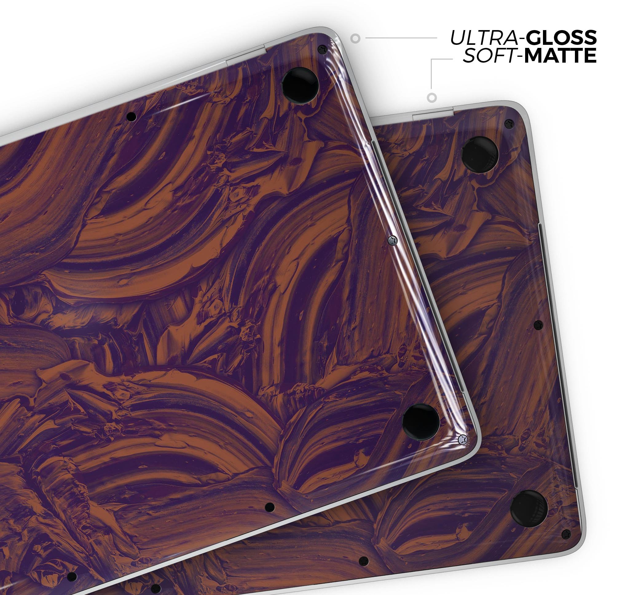 Liquid Abstract Paint Remix V47 skin decal wrap kit for MacBook, showcasing vibrant colors and a sleek design.