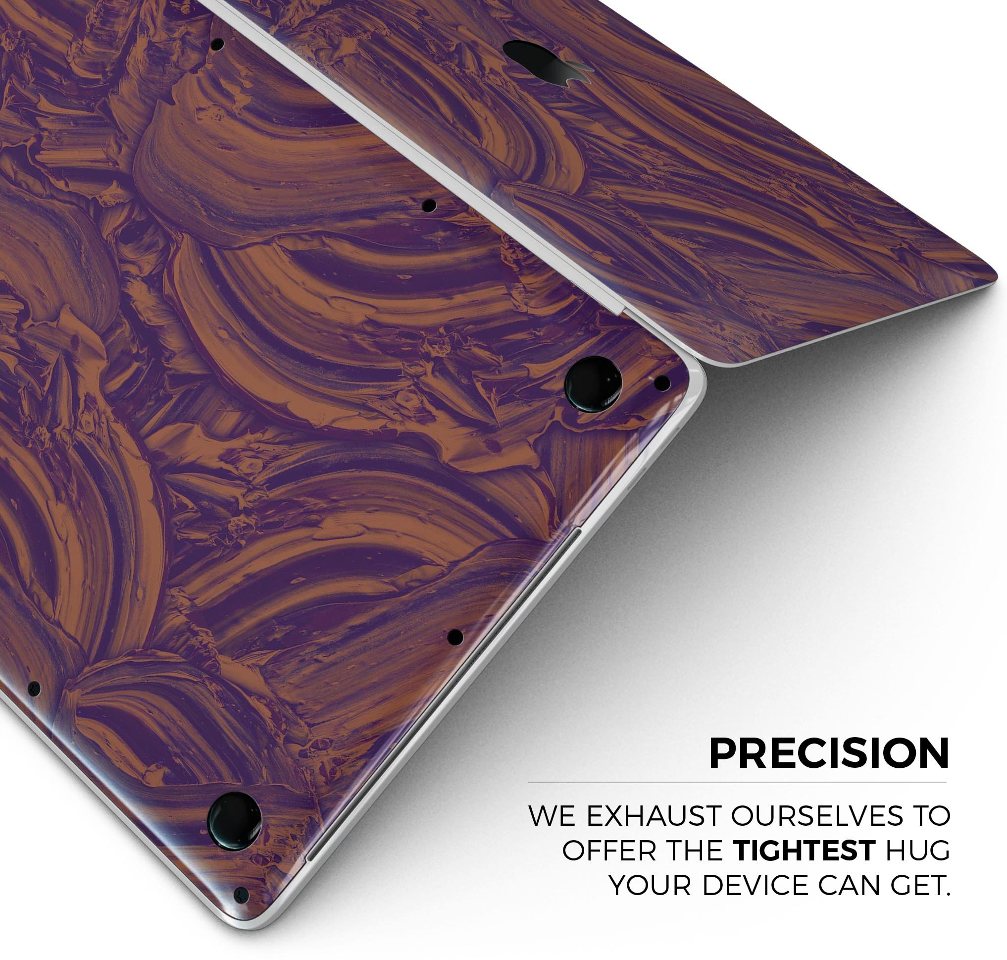 Liquid Abstract Paint Remix V47 skin decal wrap kit for MacBook, showcasing vibrant colors and a sleek design.