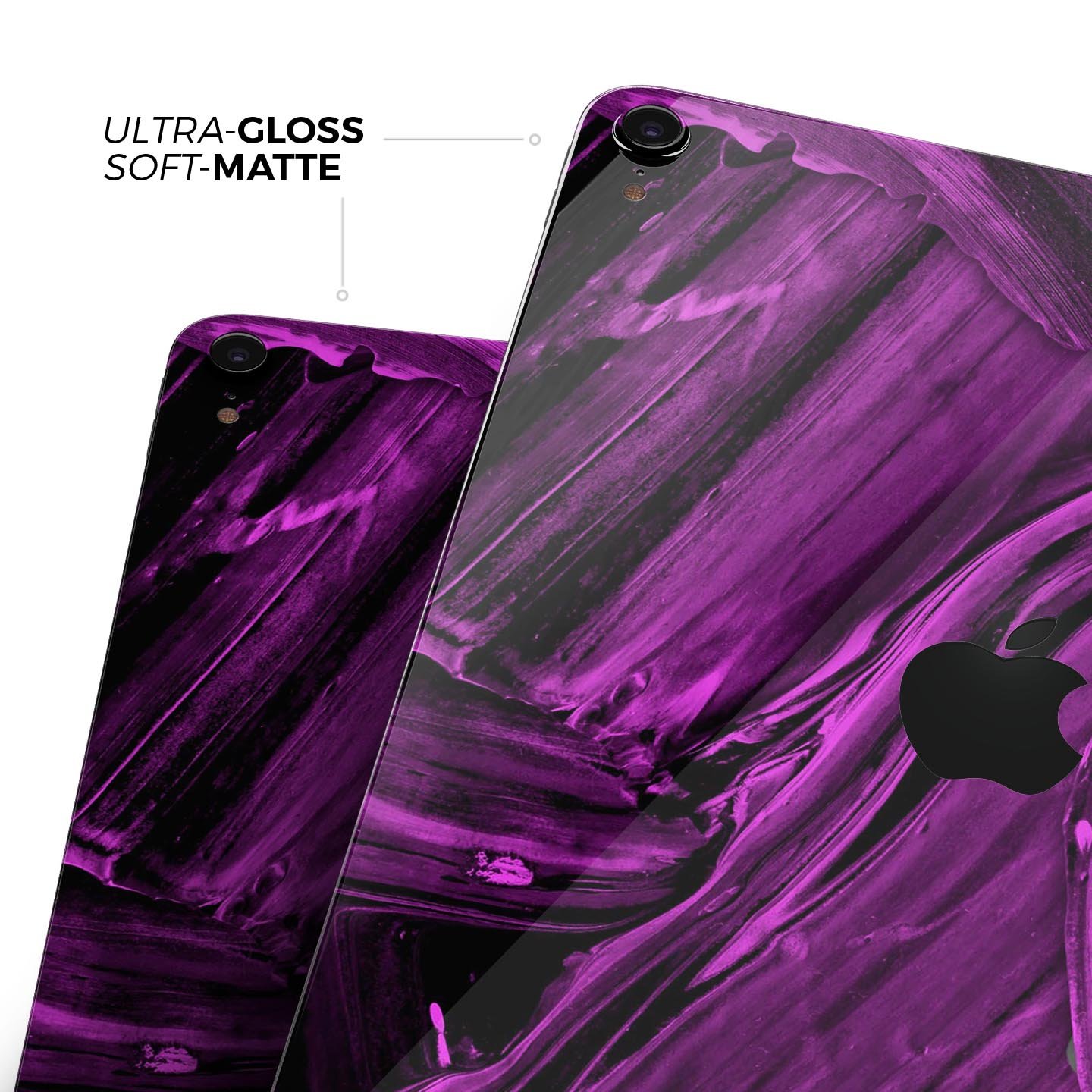 Liquid Abstract Paint Remix V48 skin decal for Apple devices, showcasing vibrant abstract design and premium 3M material.