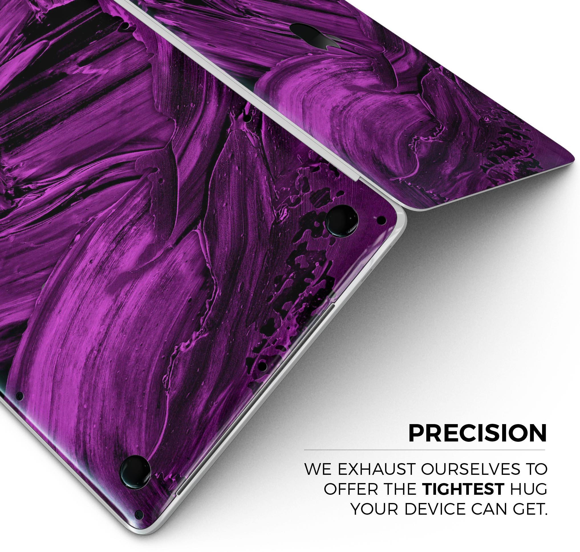 Liquid Abstract Paint Remix V48 skin decal wrap kit for MacBook, showcasing vibrant colors and a sleek design.