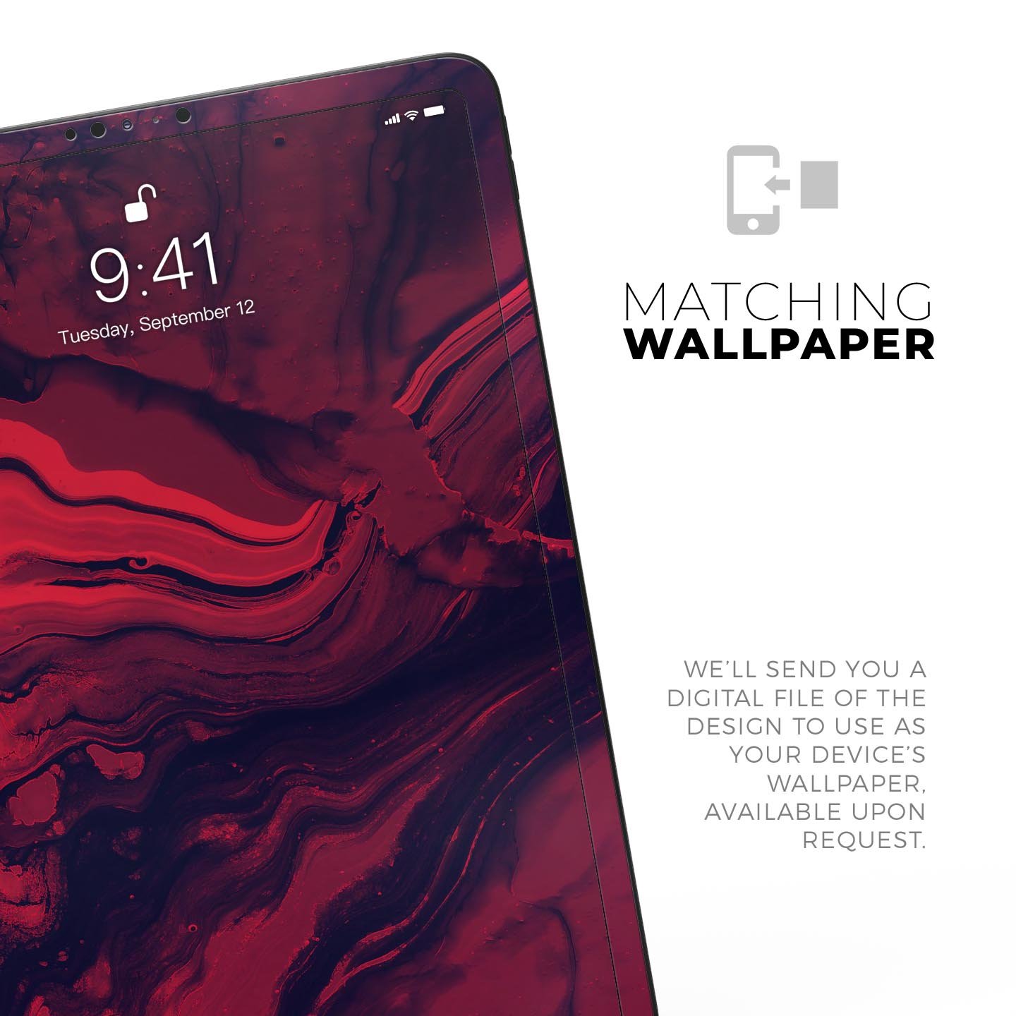 Liquid Abstract Paint Remix V6 skin decal for Apple devices, showcasing vibrant colors and intricate designs on a sleek surface.