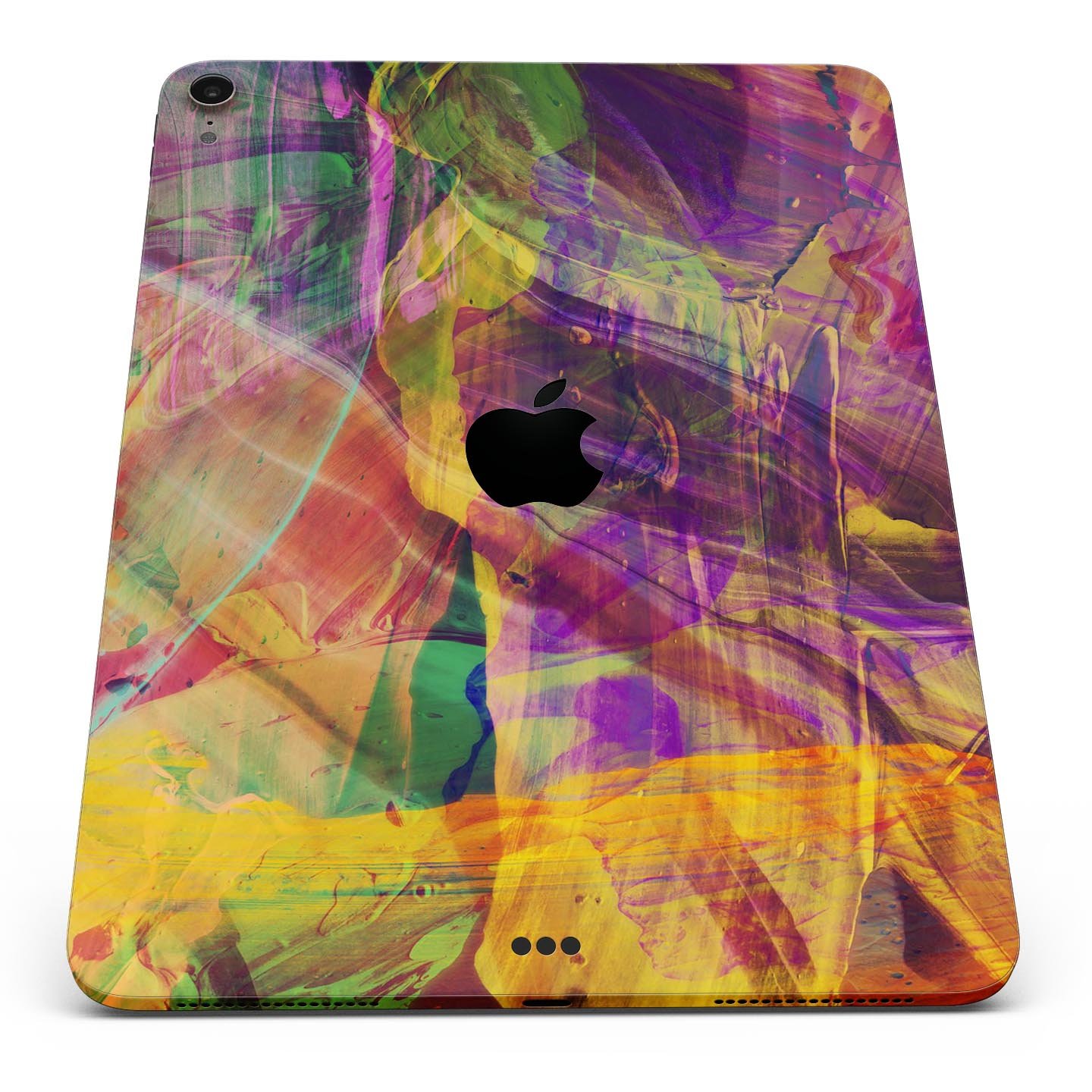 Liquid Abstract Paint Remix V71 full body skin decal for Apple devices, showcasing vibrant abstract design and premium 3M material.